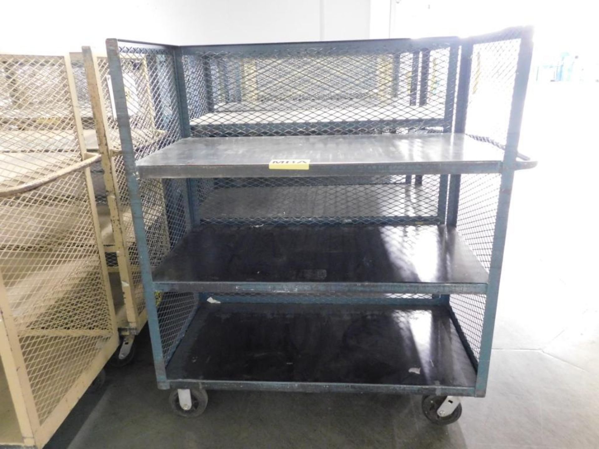 (6) 3-SHELF OPEN FACE SHOP CARTS, 24'' X 48'' - Image 3 of 3