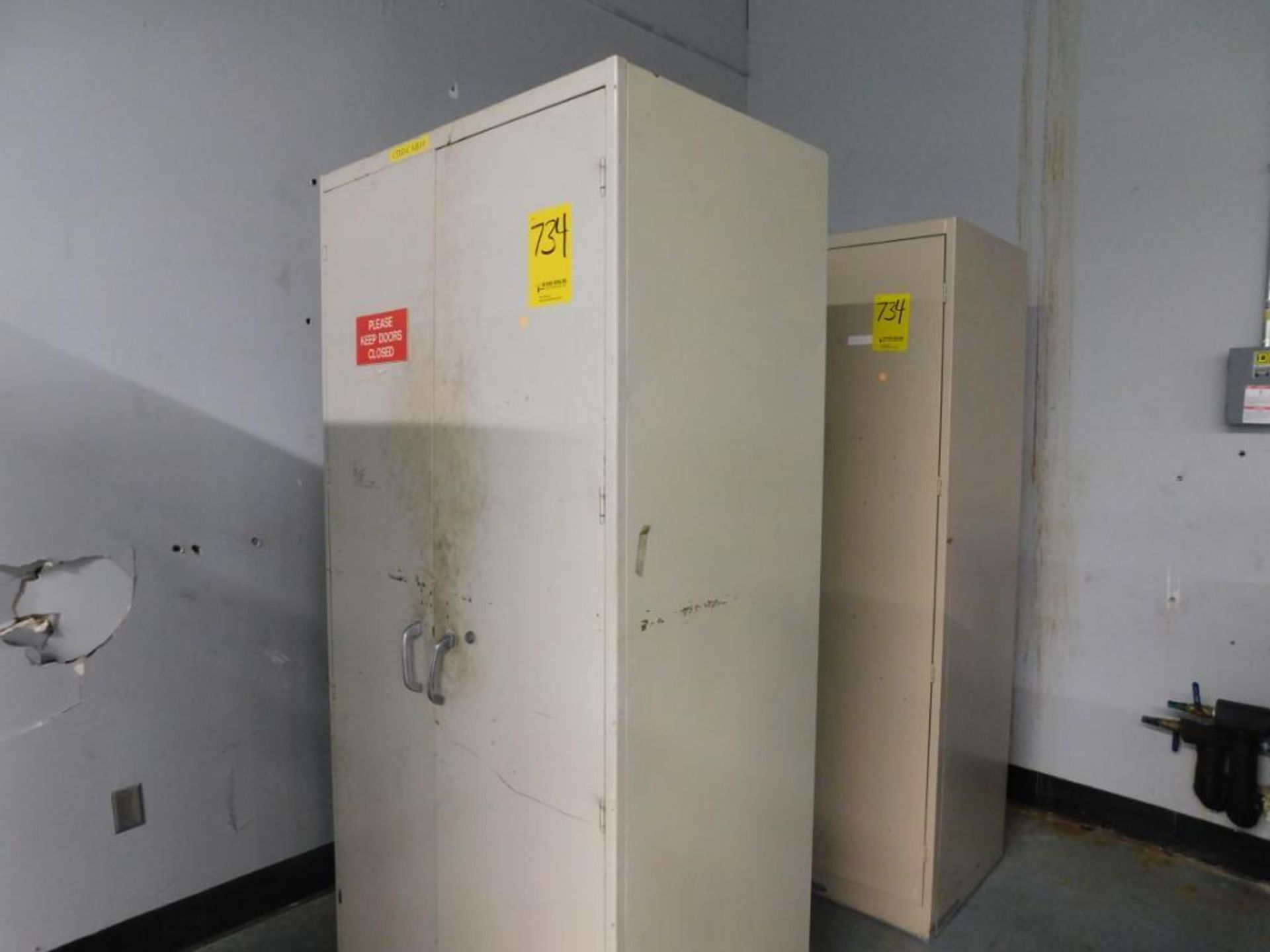 (3) 2-DOOR CABINETS