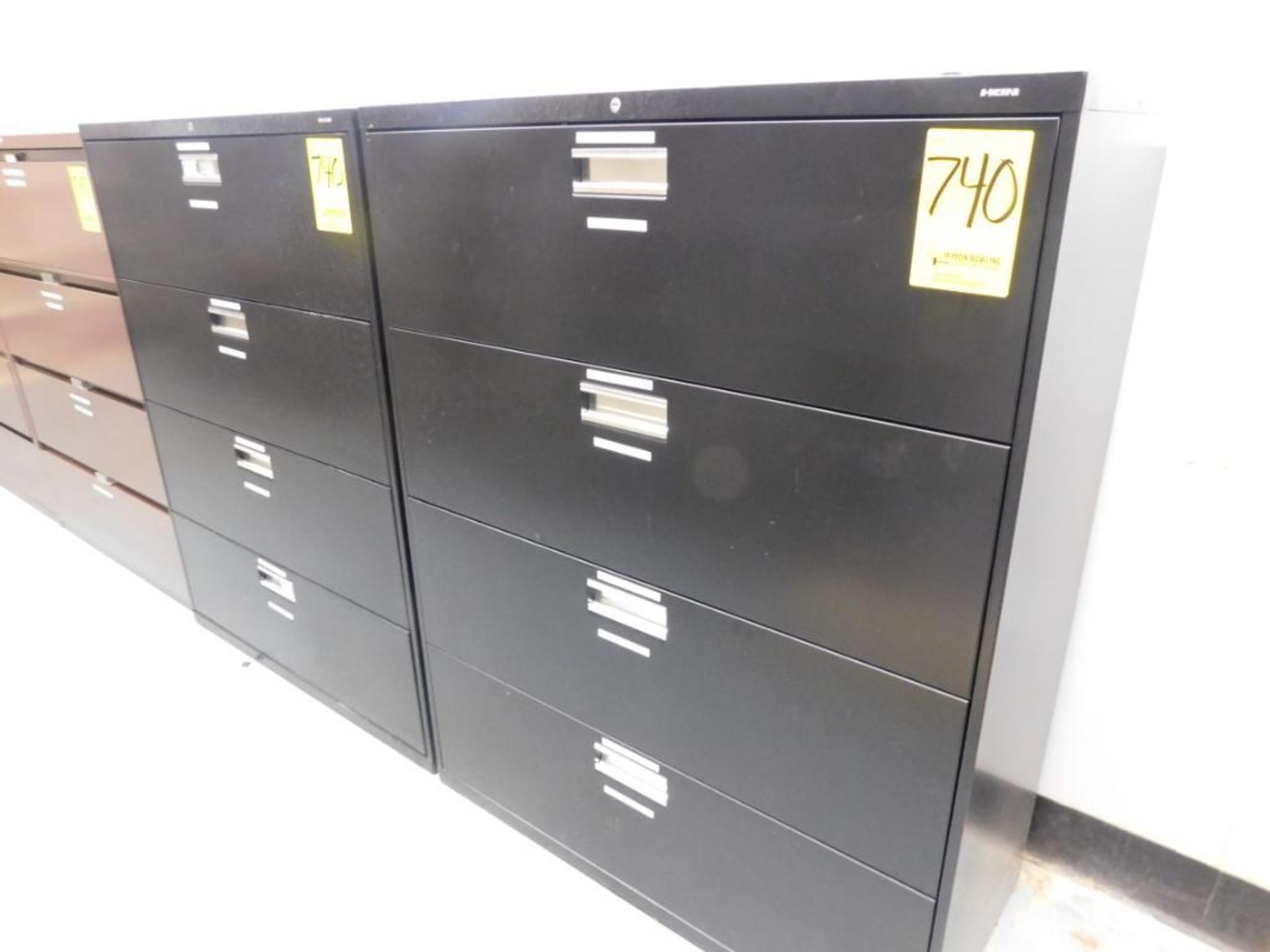 (5) 4-DRAWER FILE CABINETS - Image 5 of 7