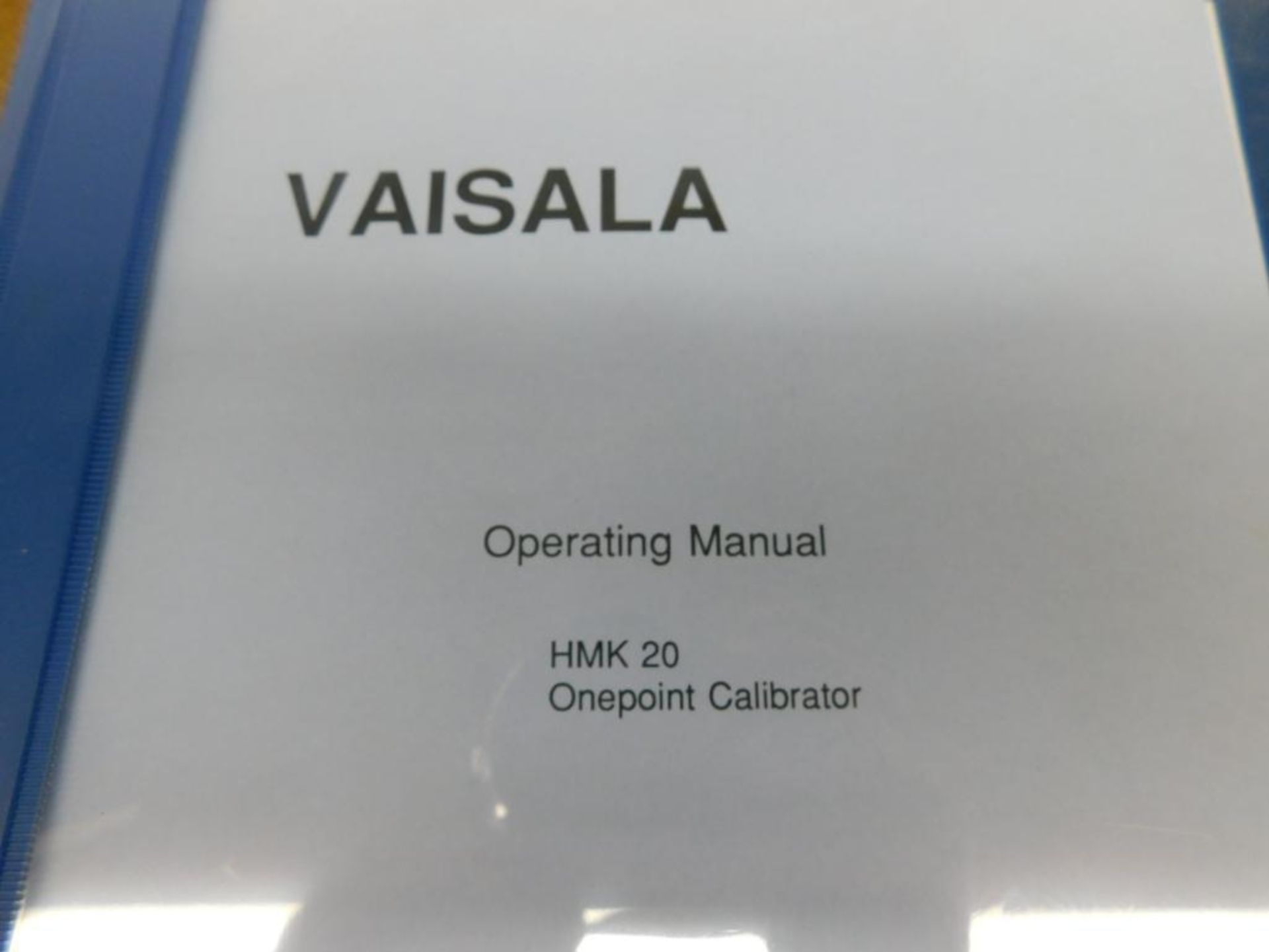 VAISALA HMK 20 ONEPOINT CALIBRATOR - Image 3 of 4