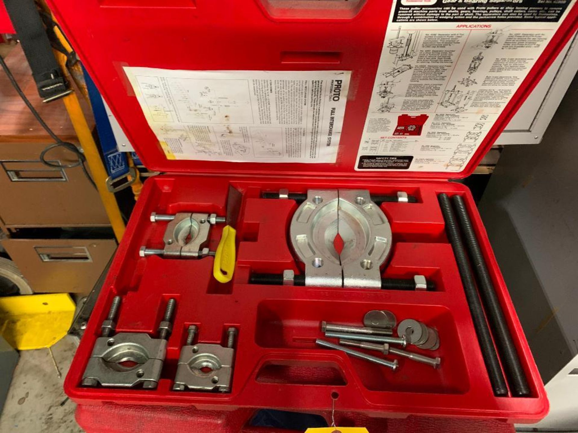 PROTO 6-TON GEAR PULLER AND ACCESSORY SET