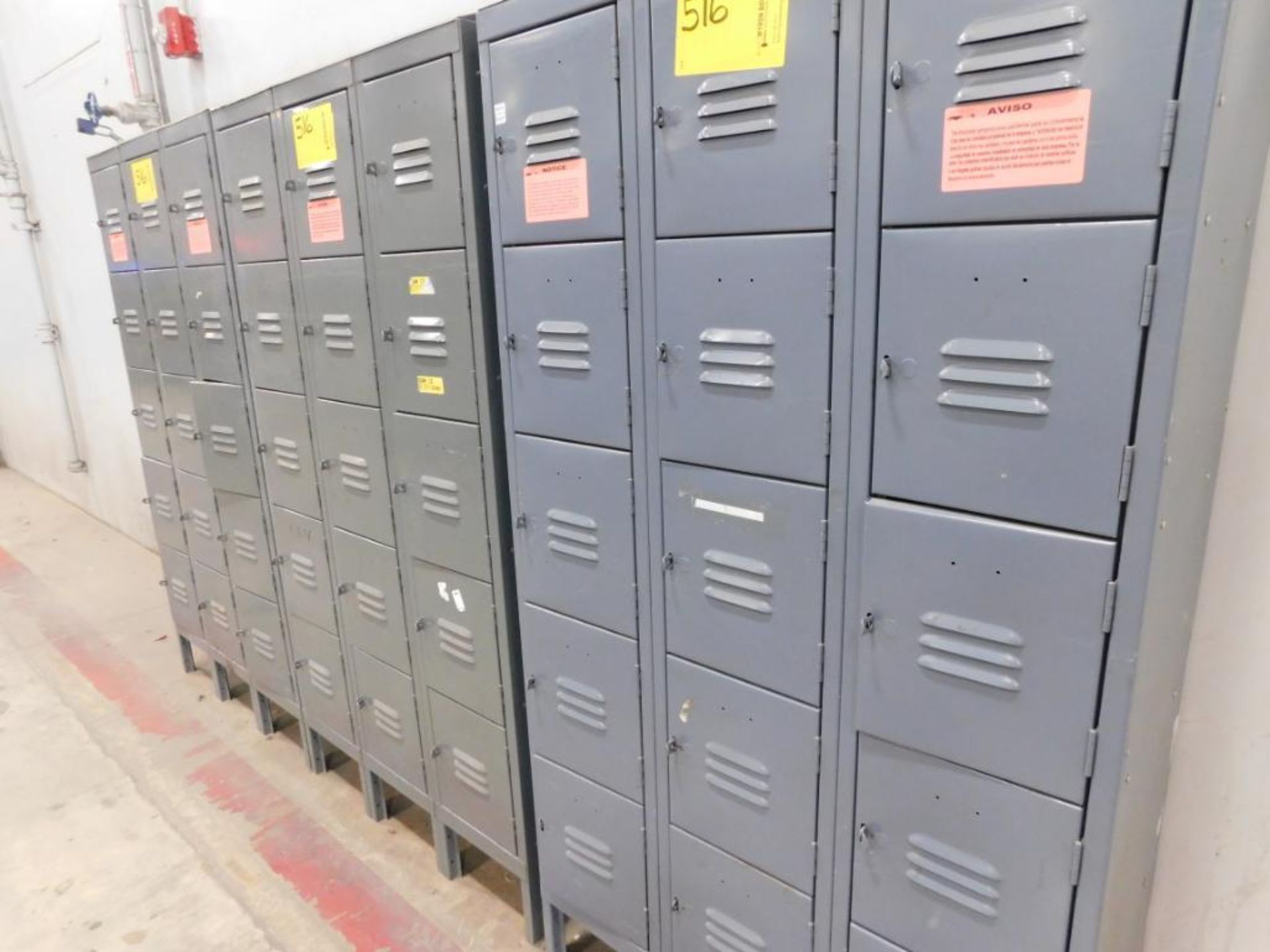 (8) 15-DOOR LOCKERS, (4) 10-DOOR LOCKERS - Image 4 of 4