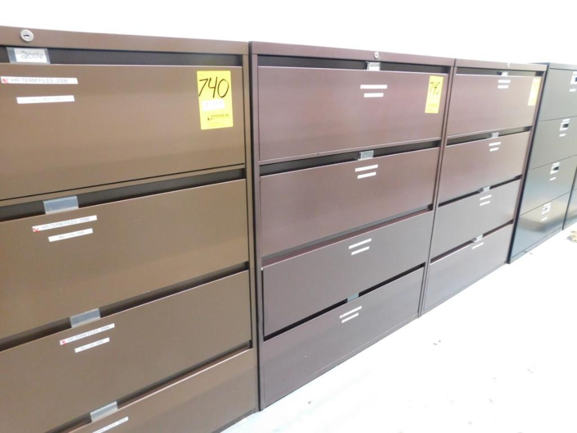 (5) 4-DRAWER FILE CABINETS
