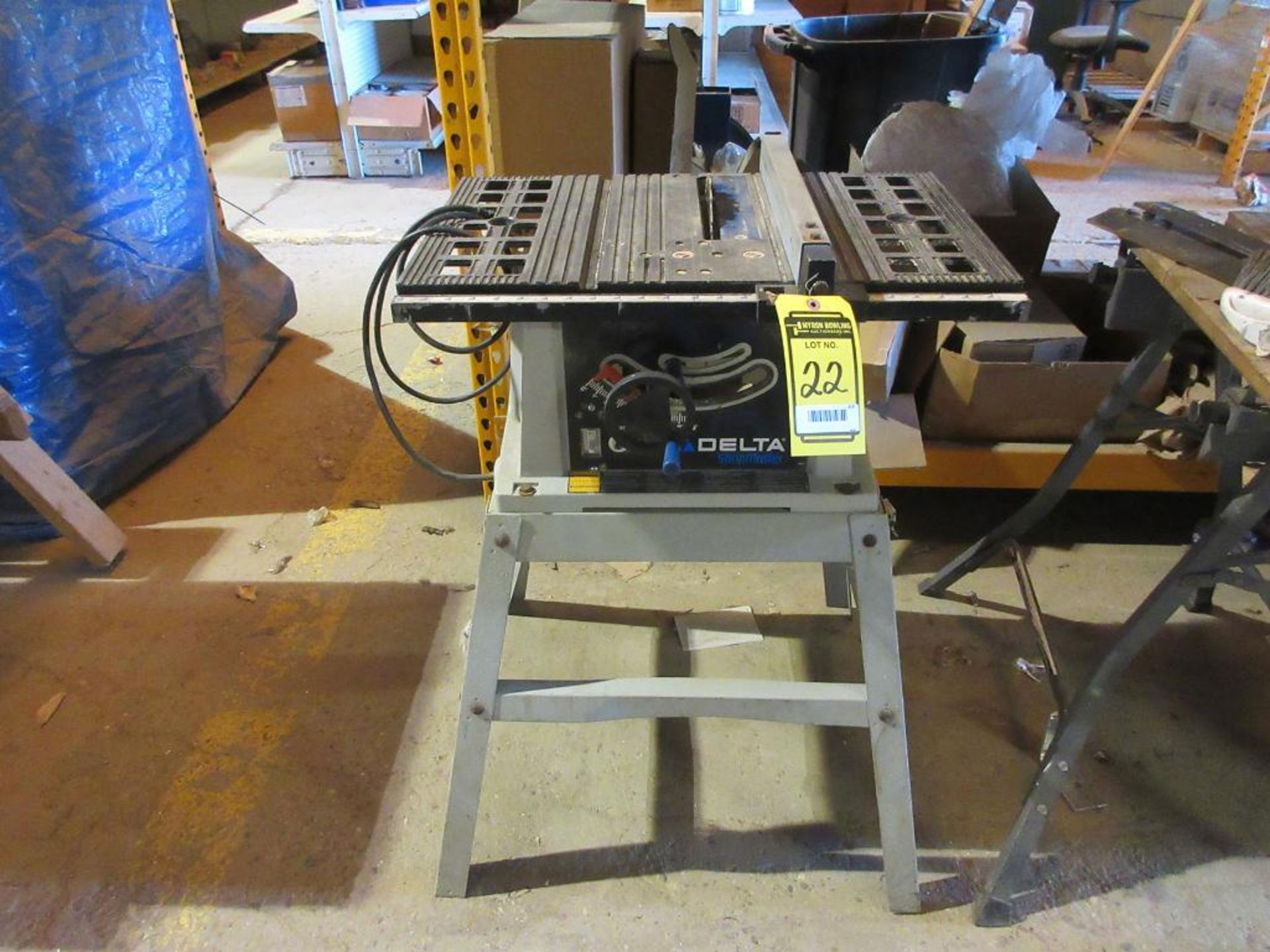 DELTA SHOPMASTER 10'' TABLE SAW, 120 V.