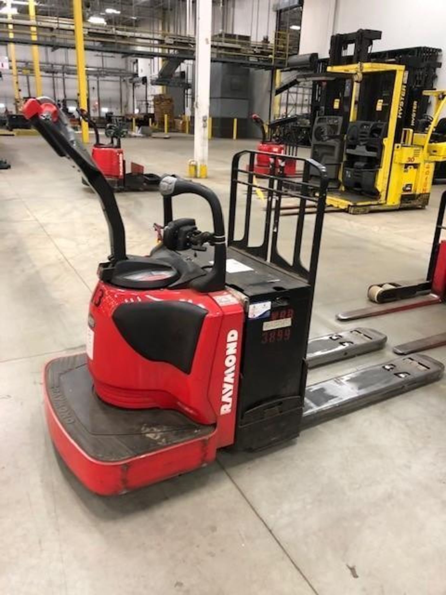 2013 RAYMOND 6,000 LB. CAPACITY ELECTRIC PALLET TRUCK; MODEL 8410, S/N 841-13-17109, WITH IWAREHOUSE - Image 3 of 8