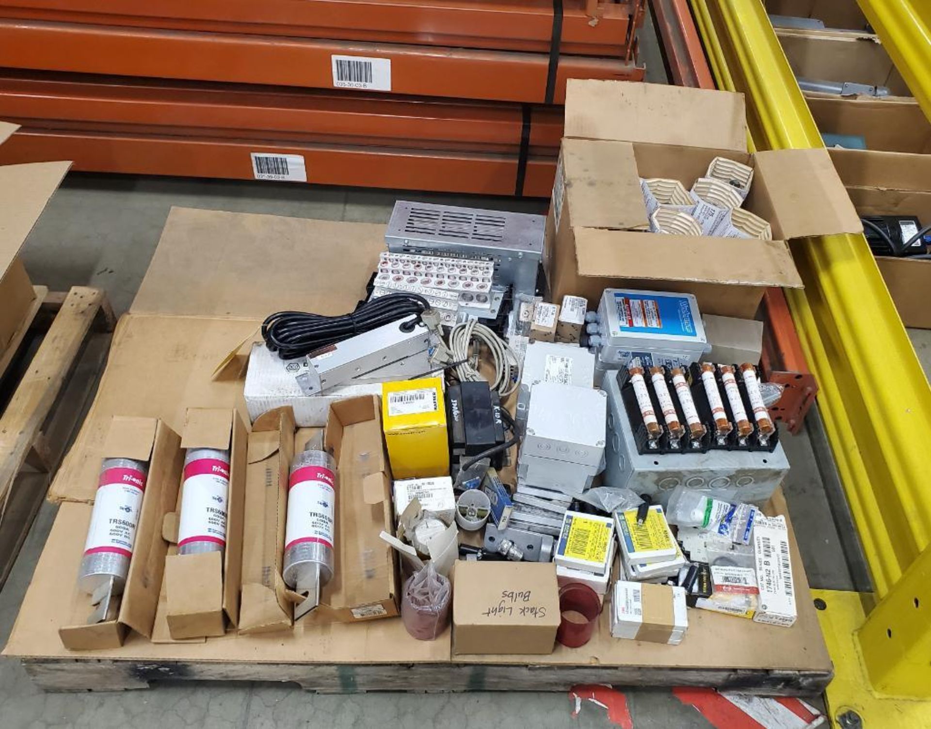 SKID OF ASSORTED ELECTRICAL COMPONENTS ***LOCATED AT 13000 DARICE PARKWAY, STRONGSVILLE, OH**