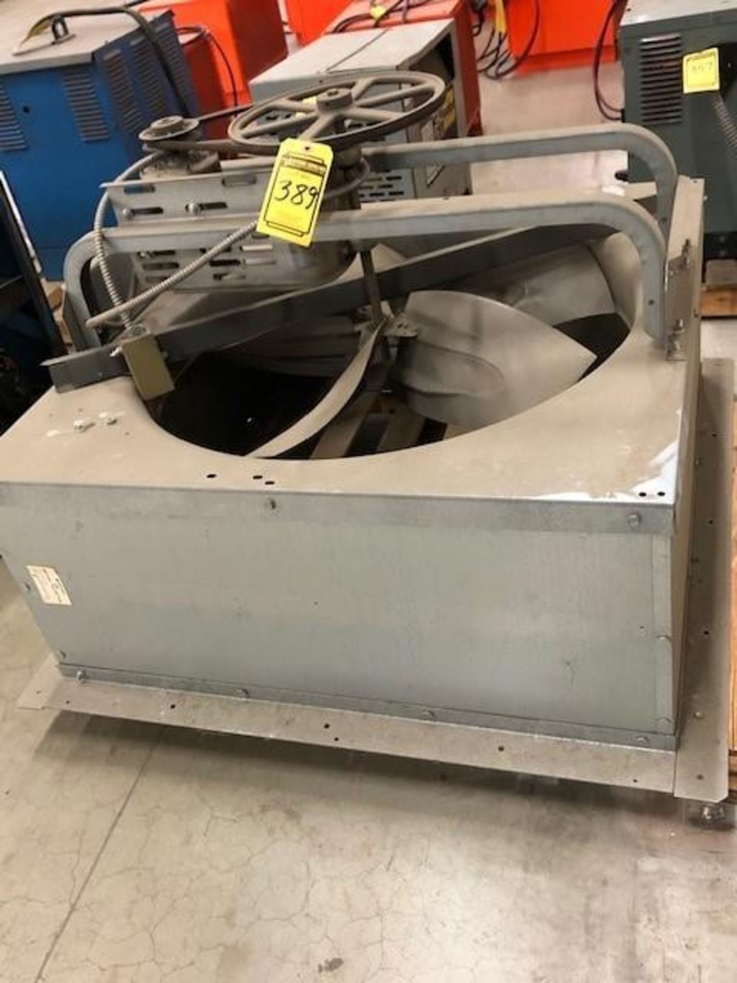 GREENHECK EXHAUST FAN; MODEL SBE-1136-7, S/N 00006388 ***LOCATED AT 13000 DARICE PARKWAY,