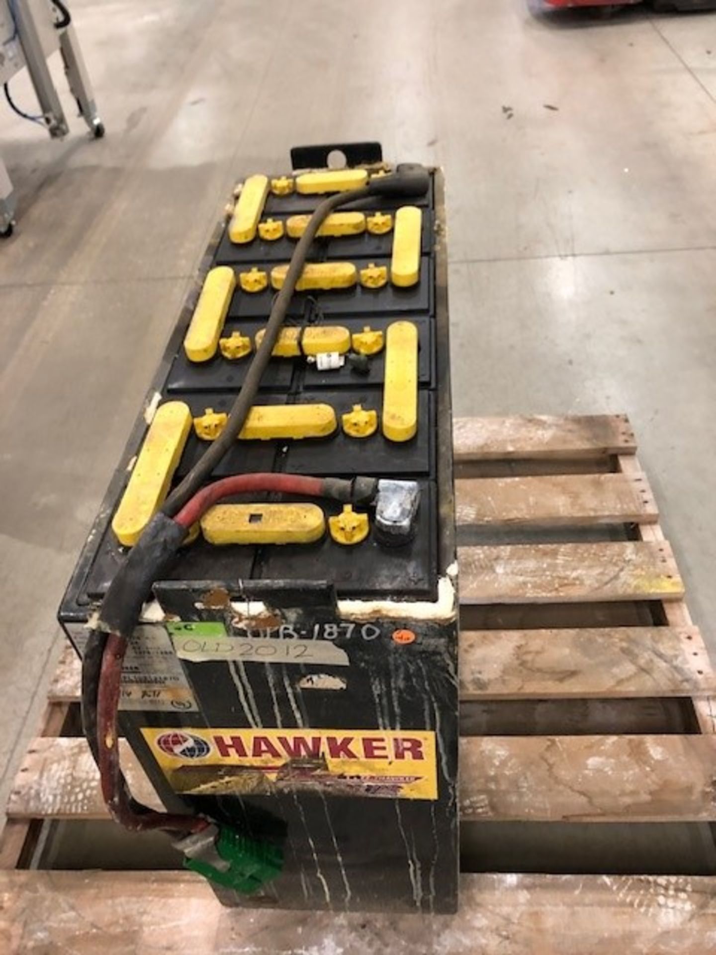 HAWKER 24 V. BATTERY, 1,758 LBS. ***LOCATED AT 13000 DARICE PARKWAY, STRONGSVILLE, OH**