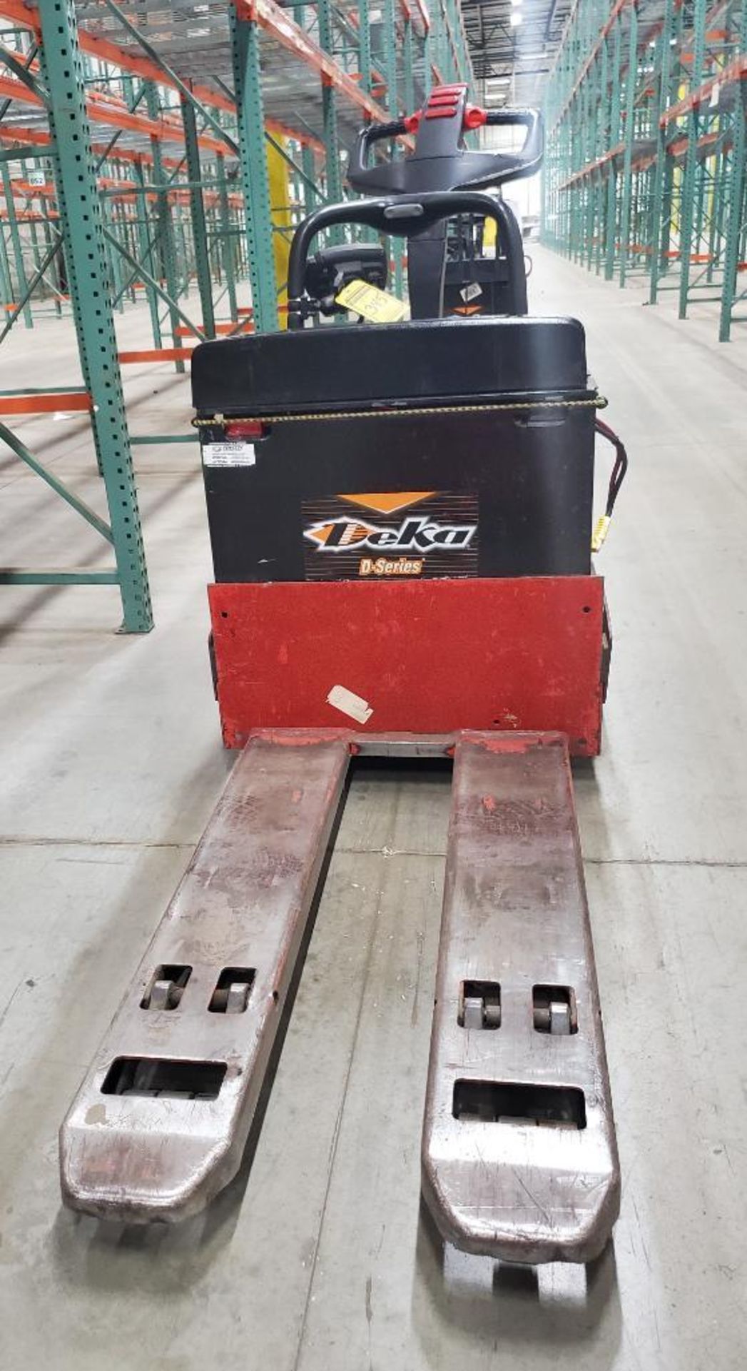 2002 RAYMOND 6,000 LB. CAPACITY ELECTRIC PALLET TRUCK; MODEL 112TM-FRE60L, S/N 112-02-42349, WITH - Image 2 of 2