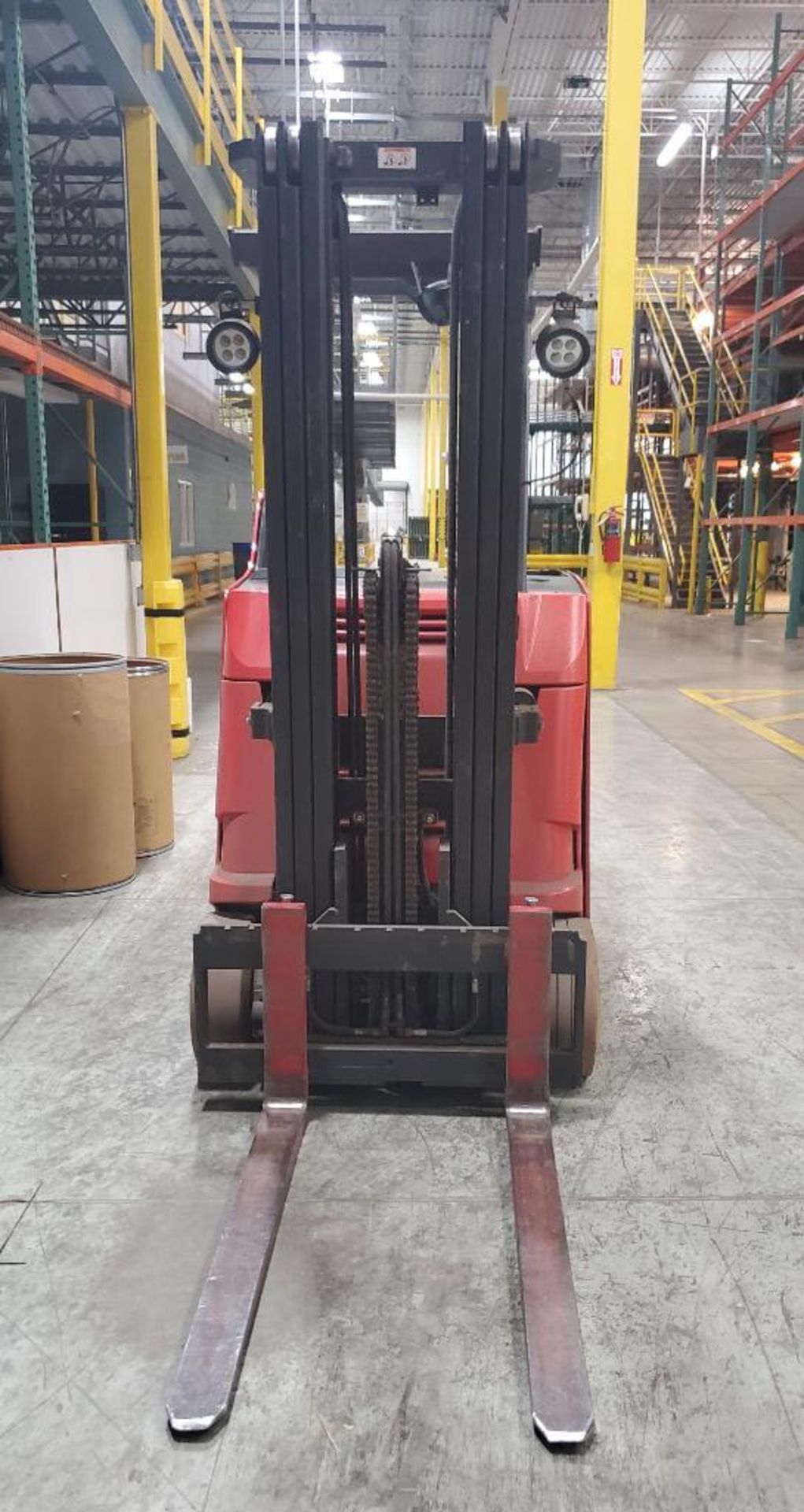 2014 RAYMOND COUNTERBALANCED; MODEL 415-C35TT, S/N 415-14-44013, WITH IWAREHOUSE MONITOR