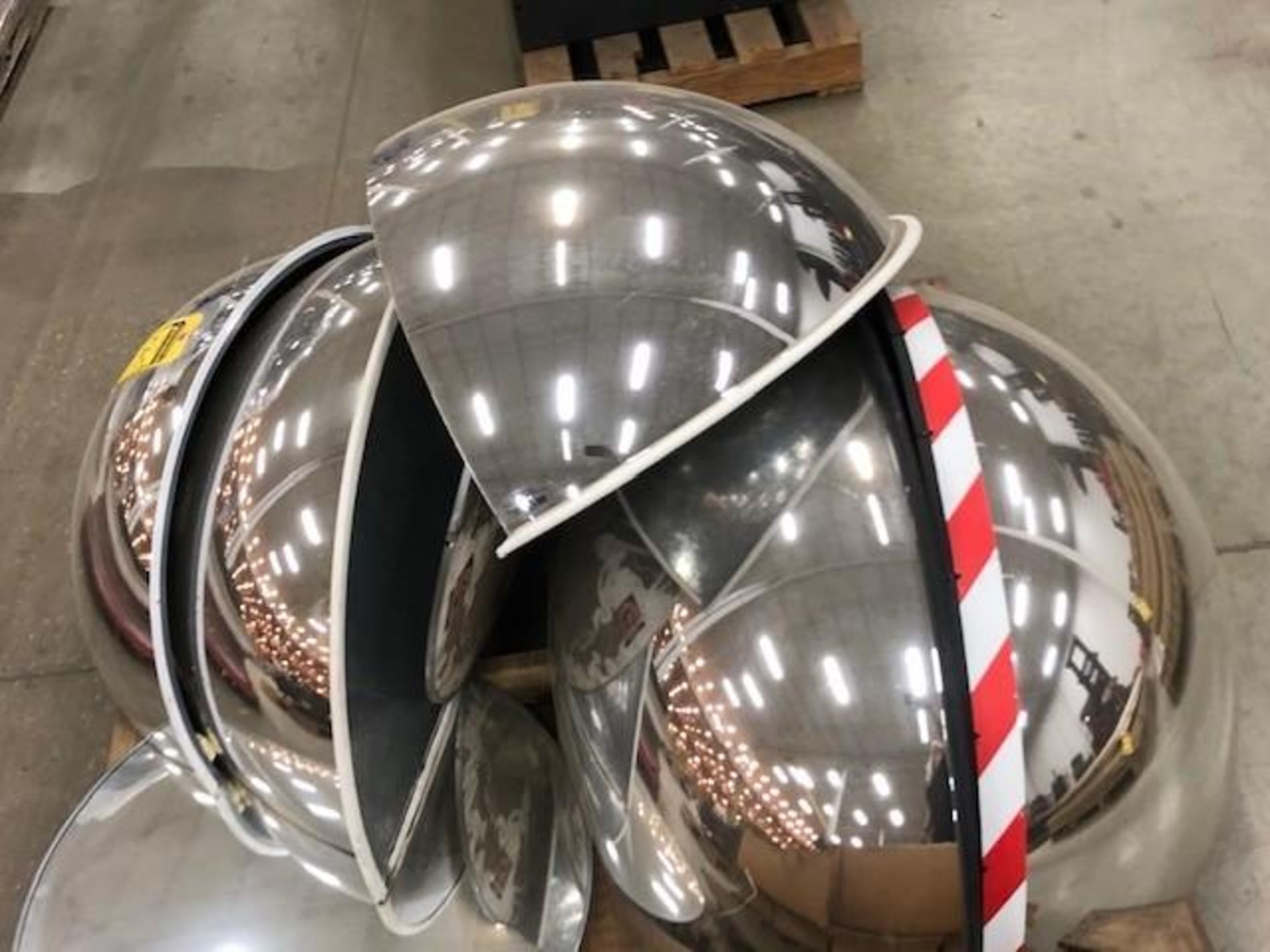 SKID OF SAFETY MIRRORS ***LOCATED AT 13000 DARICE PARKWAY, STRONGSVILLE, OH**