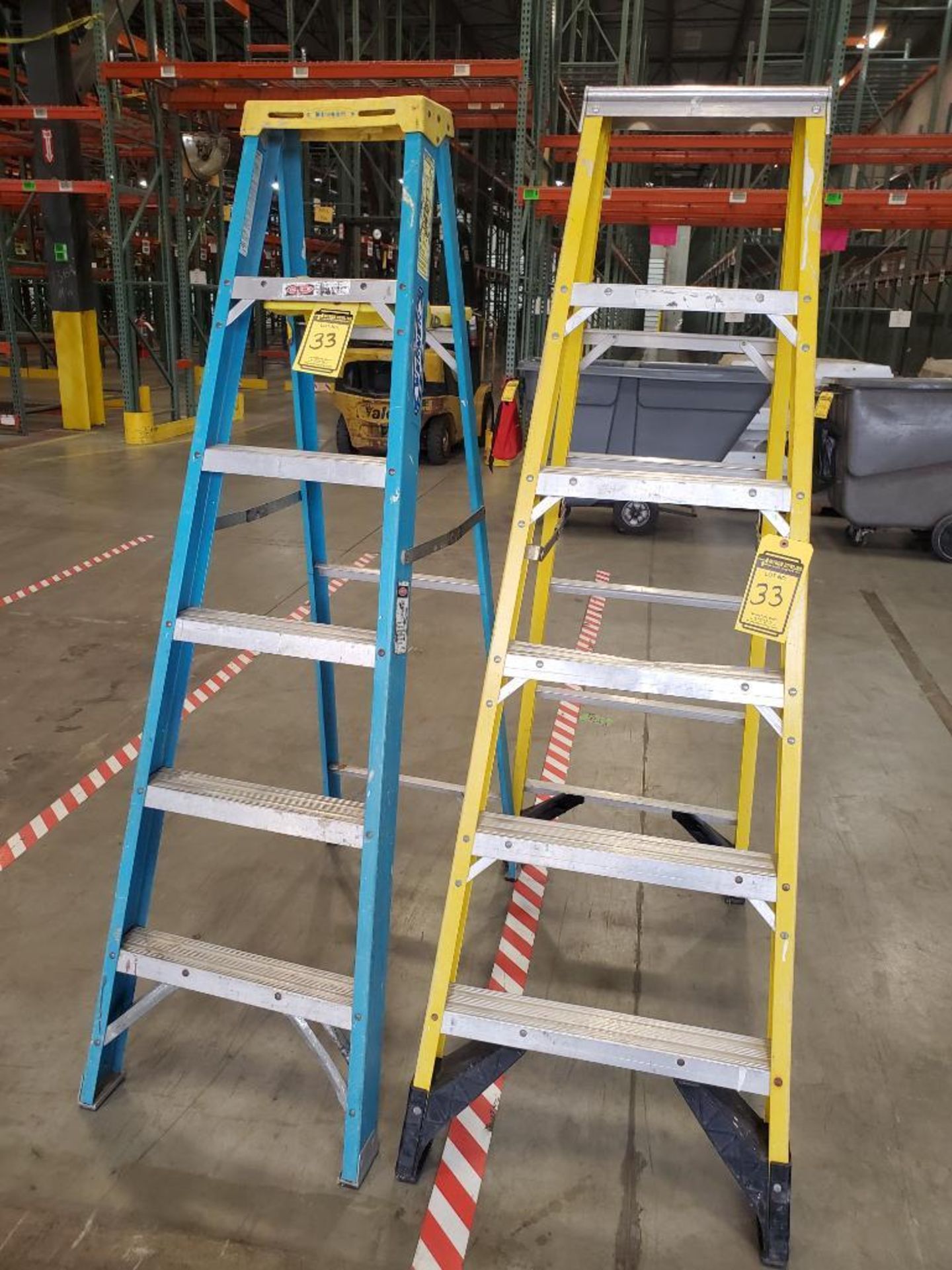 (2) 6' WERNER LADDERS ***LOCATED AT 12850 DARICE PARKWAY, STRONGSVILLE, OH***