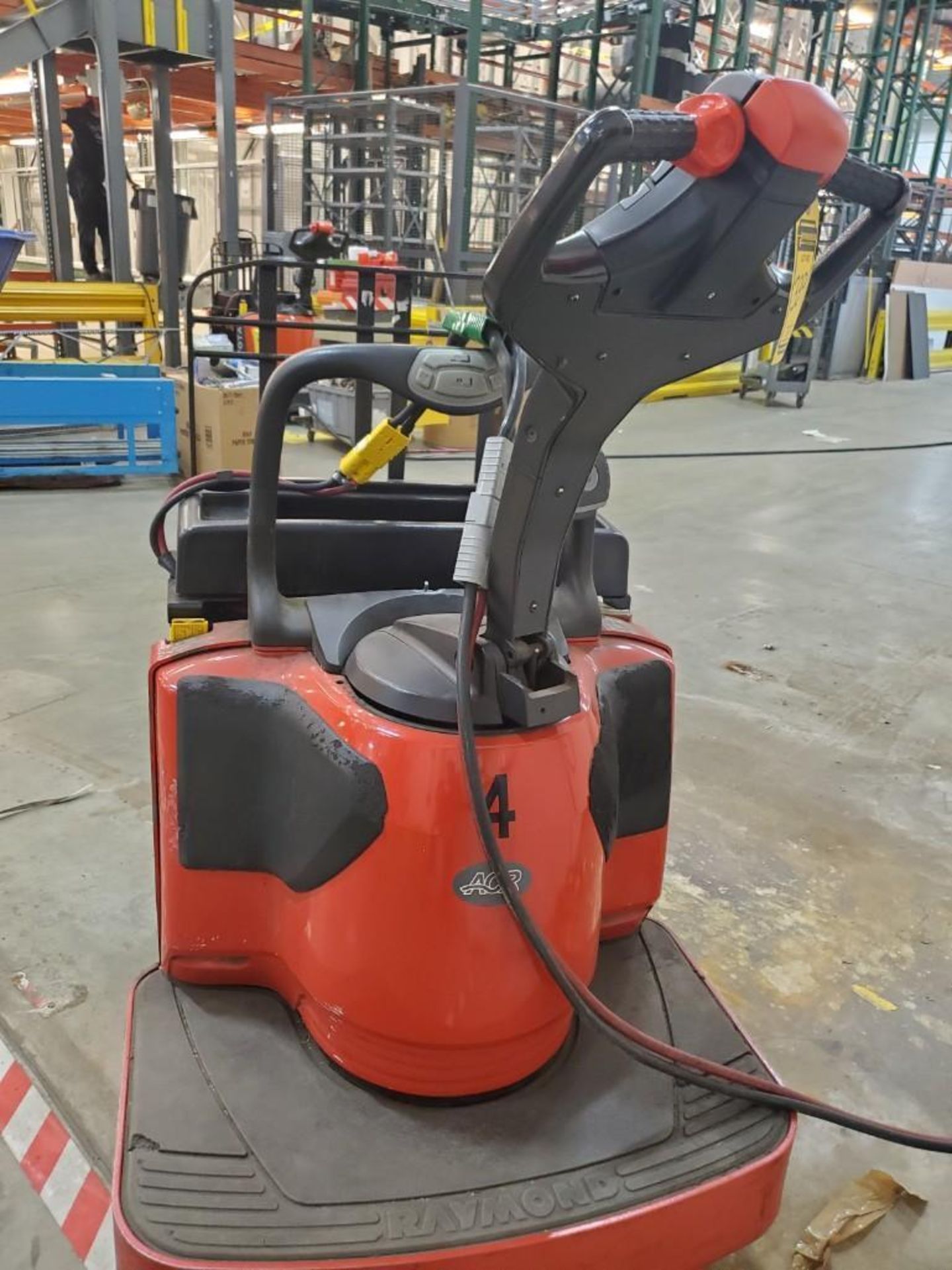 2012 RAYMOND 6,000 LB. CAPACITY ELECTRIC PALLET TRUCK; MODEL 8410, S/N 841-12-12011, WITH IWAREHOUSE - Image 2 of 5