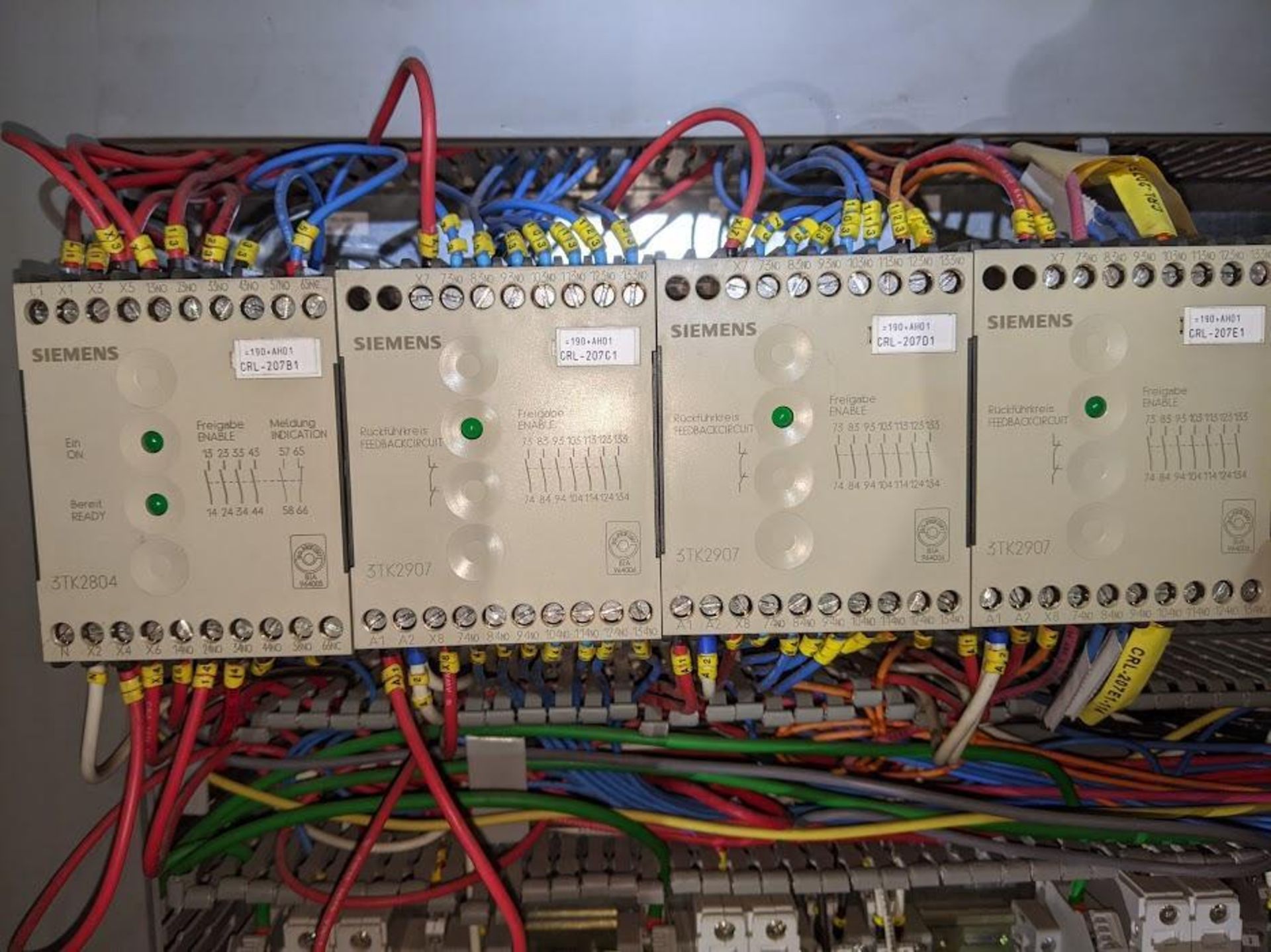 5 SECTIONS OF VOITH SULZER CONTROL CABINETS - Image 2 of 13