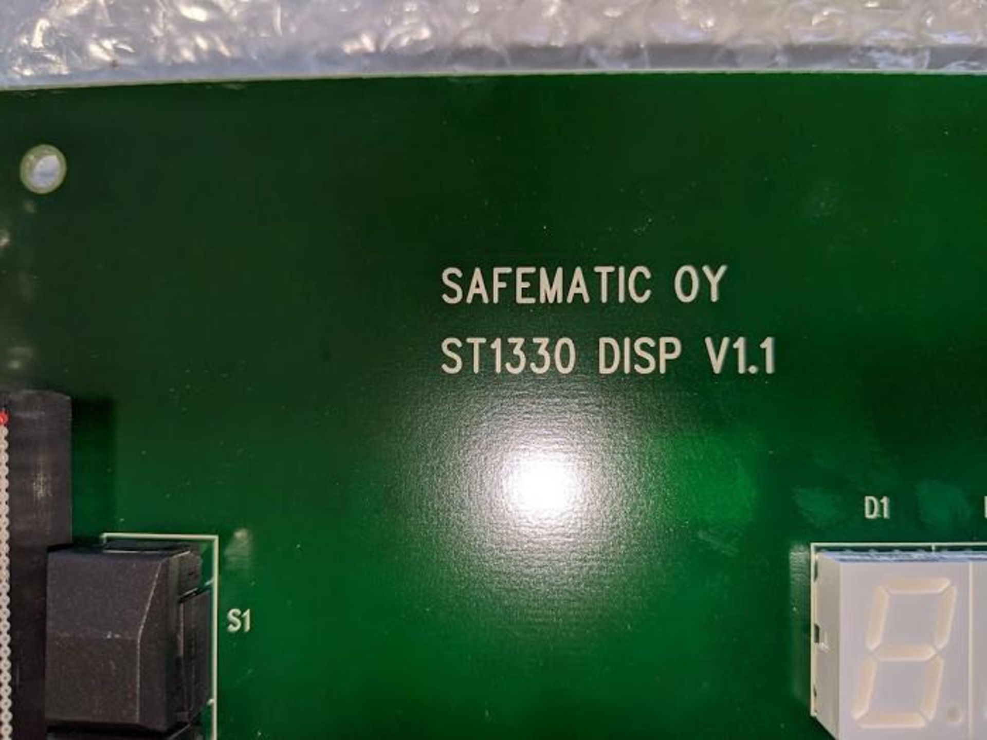 LOT OF 2 SAFEMATIC DISPLAY BOARDS ST1130 CPU CARD46004 4.2 / ST-1330 N&N CARD - Image 2 of 6