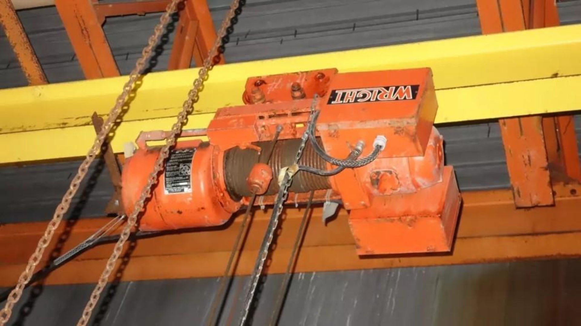 WRIGHT 4000 LBS 2 TON ELECTRIC CRANE HOIST