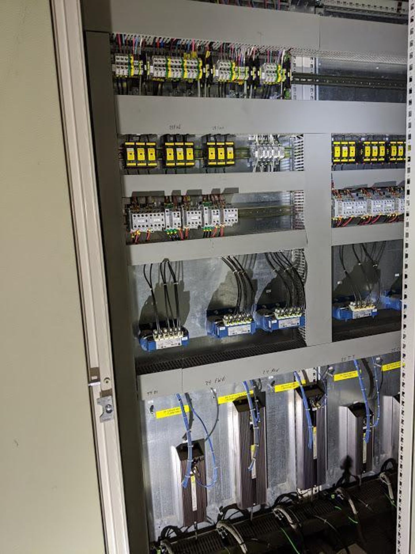 5 SECTIONS OF VOITH SULZER CONTROL CABINETS - Image 5 of 13