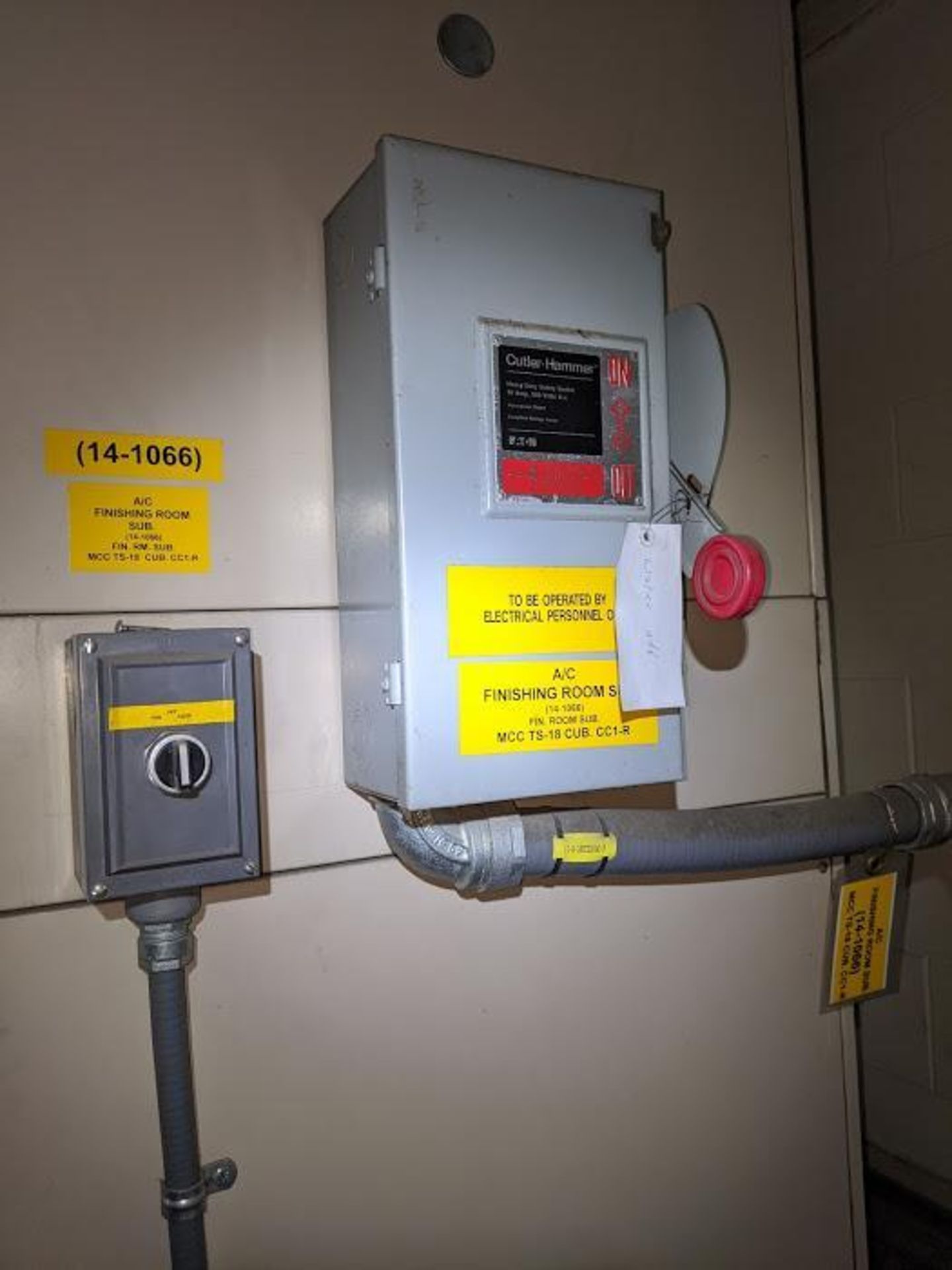 TRANE AIR HANDLER W MOTOR CONTROL SAFETY SWITCH - Image 3 of 5