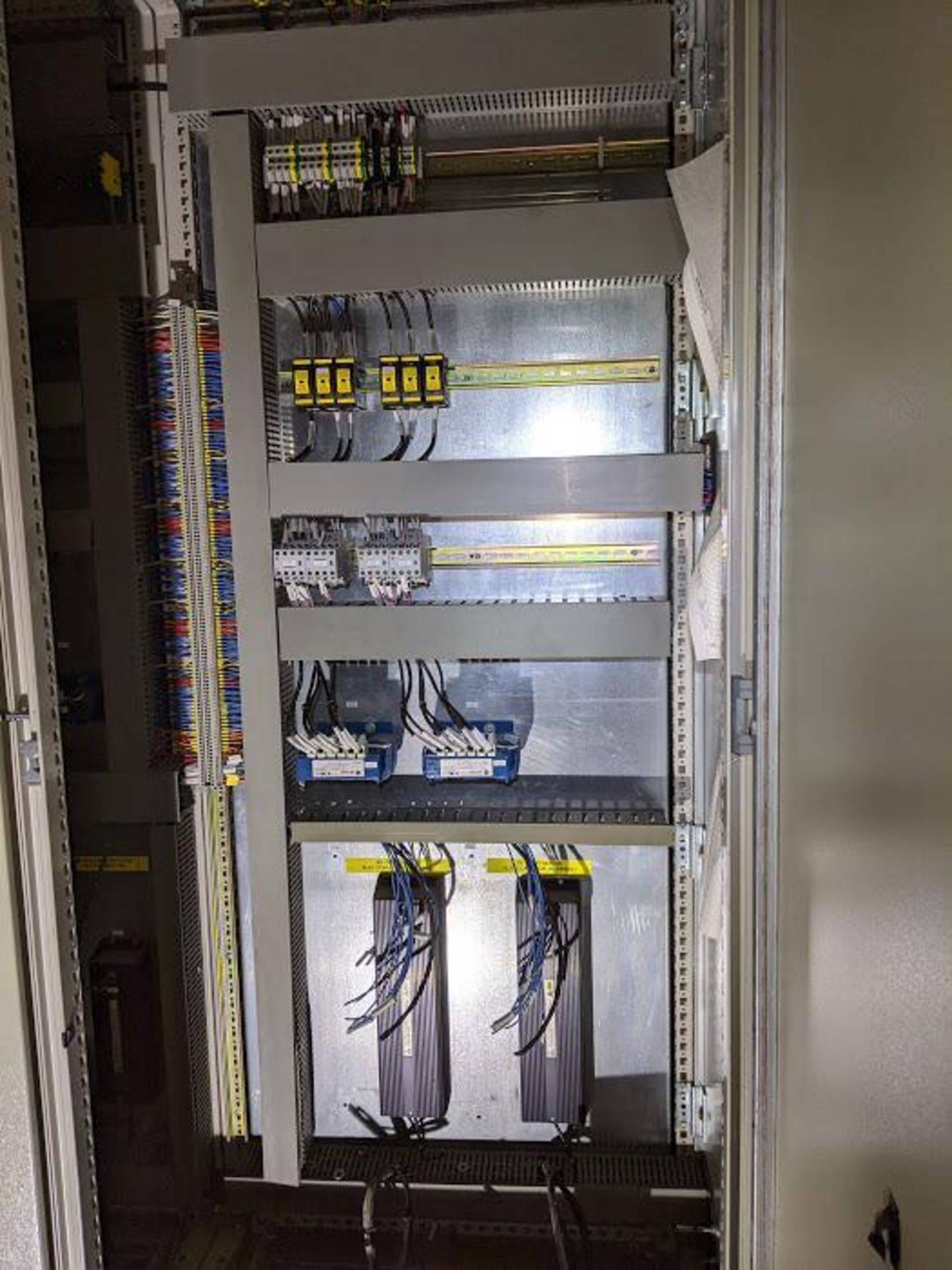 5 SECTIONS OF VOITH SULZER CONTROL CABINETS - Image 12 of 13