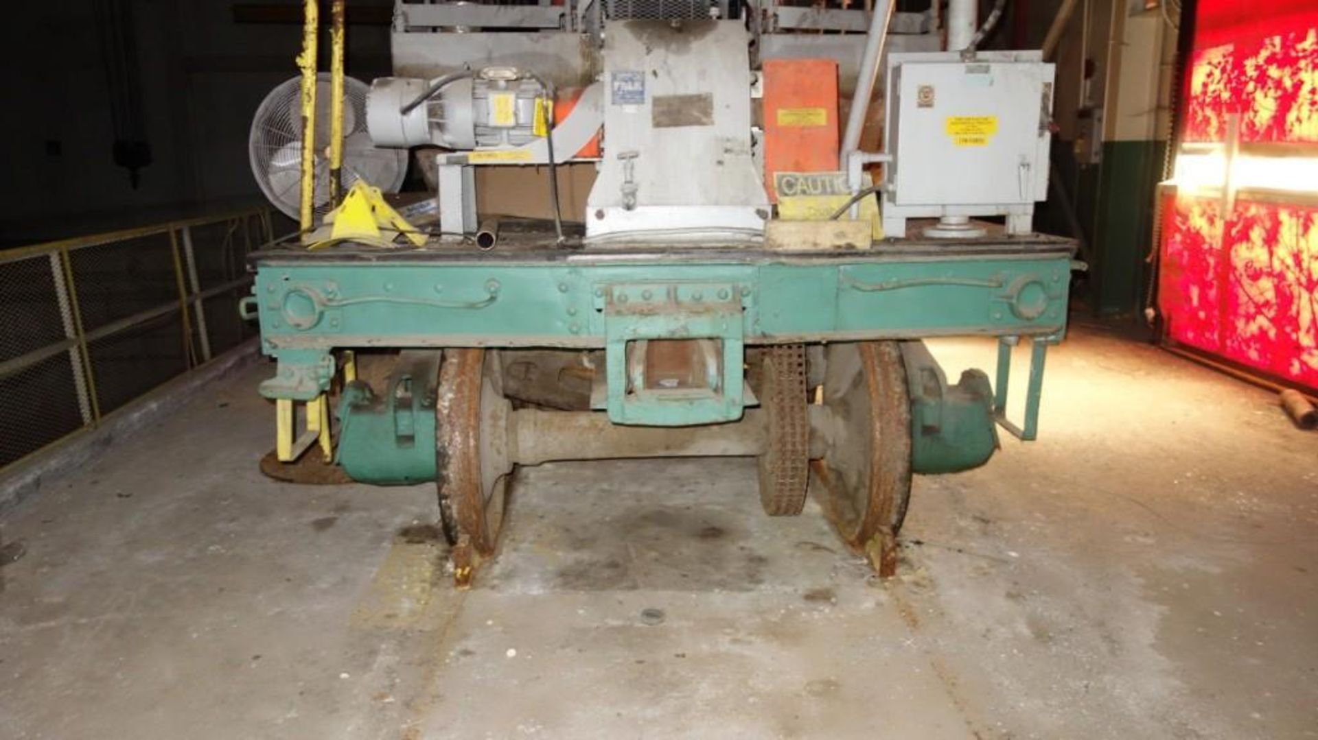 ELECTRIC RAILROAD RAIL CART 10HP DOUB TRUSS 460V-AC - Bild 11 aus 11