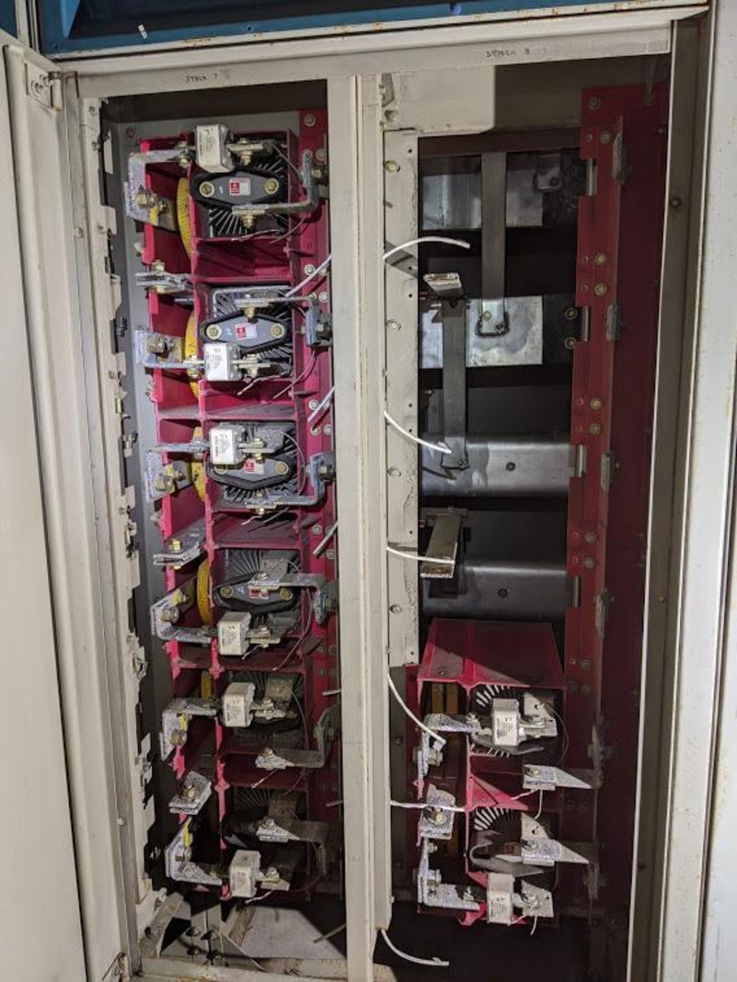 6X SECTIONS OF GE CONTROL PANELS EXCLUDES BREAKERS - Image 2 of 11