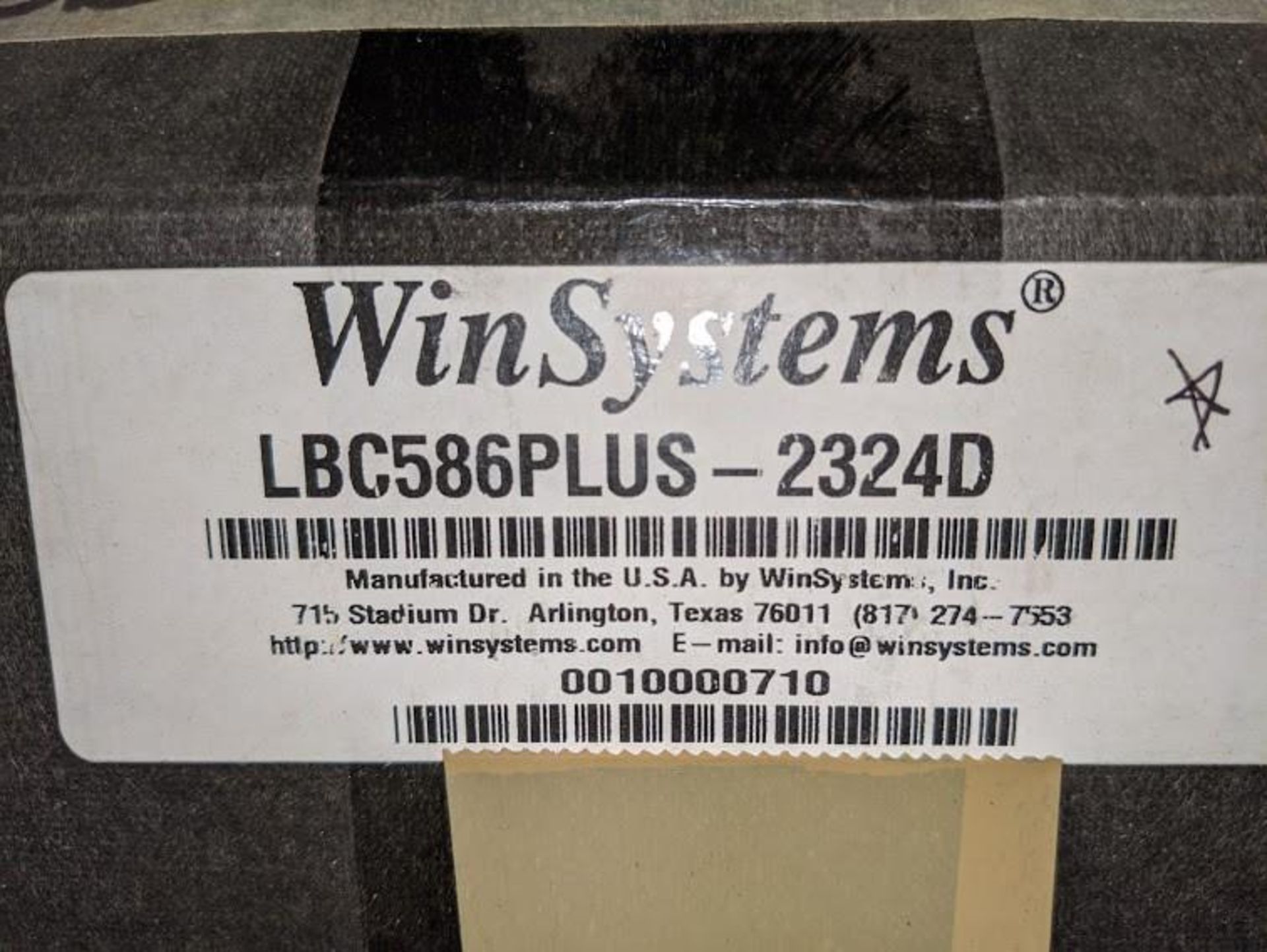 WinSystems LBC586PLUS-2324D LBC-PLUS PARALLEL I/O CARD - Image 6 of 6