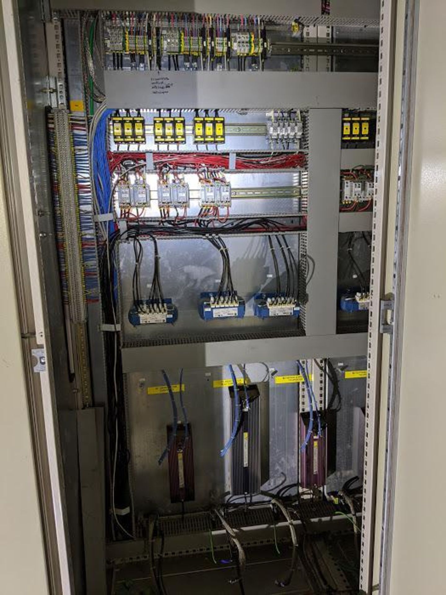 2 SECTIONS OF VOITH SULZER CONTROL CABINETS