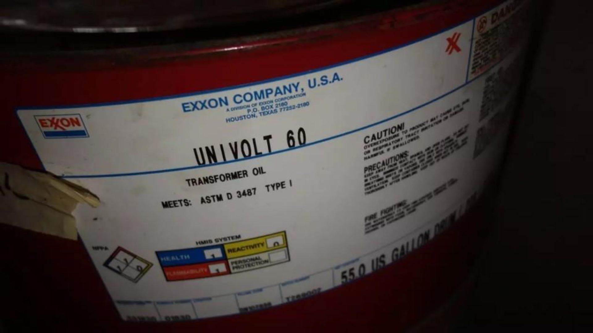 1 PALLET OF TRANSFORMER OIL BARRELS - Image 3 of 4