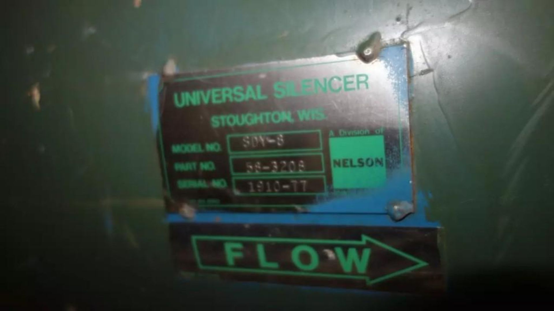 NELSON SDY-8 UNIVERSAL SILENCER - Image 3 of 3