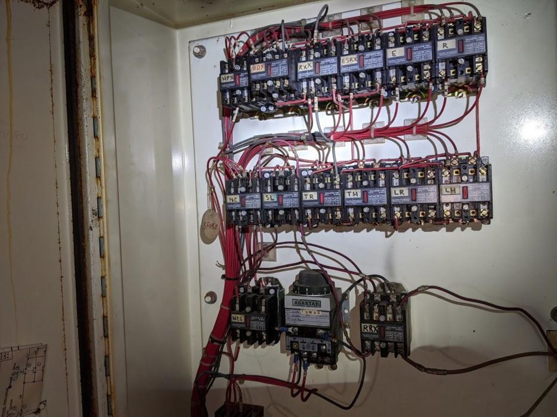 CONTROL PANEL W RELAYS