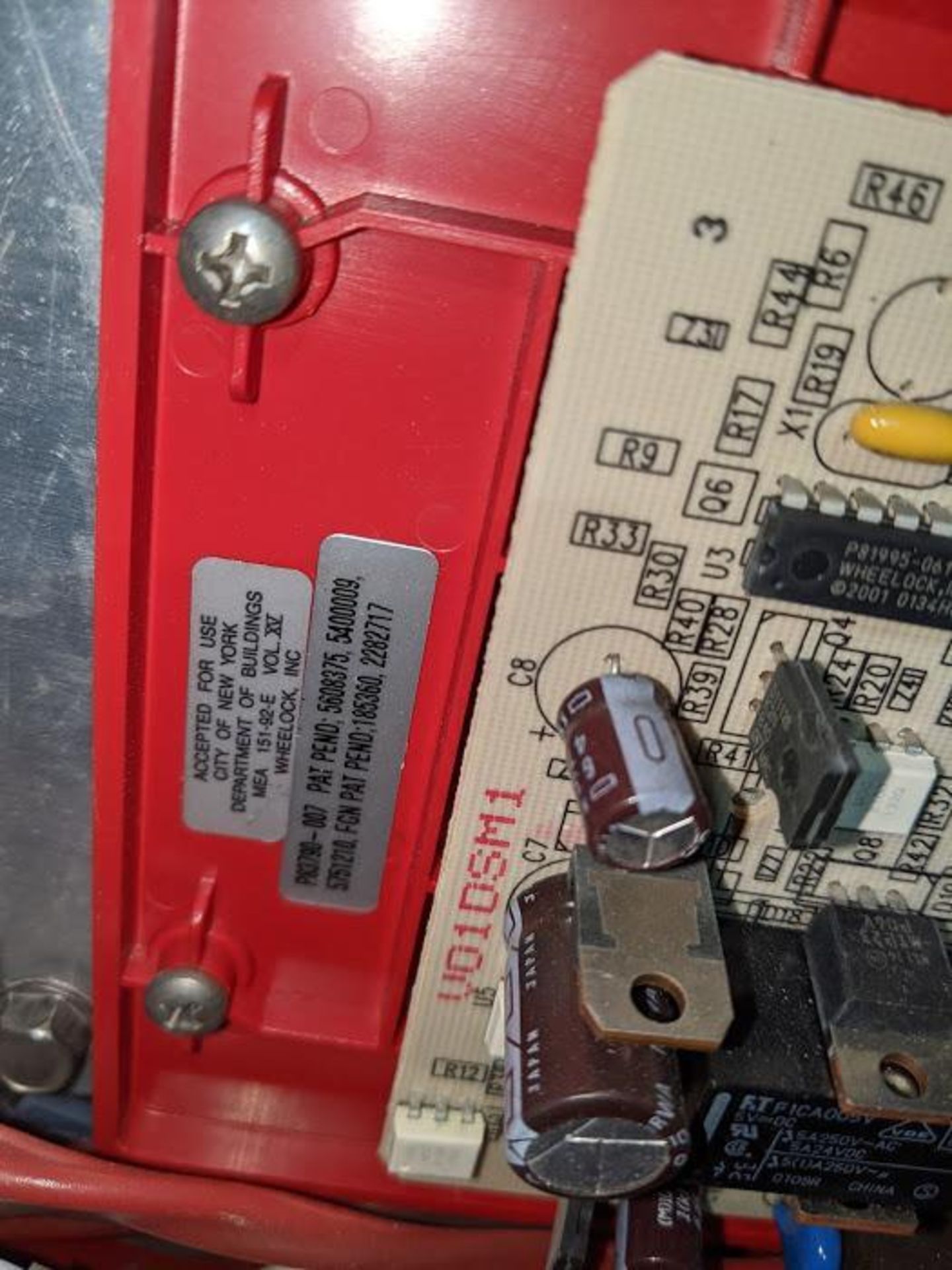 FIRE ALARM SIGNAL DRIVER PANEL WHEELOCK DSM-12/24 - Image 6 of 6