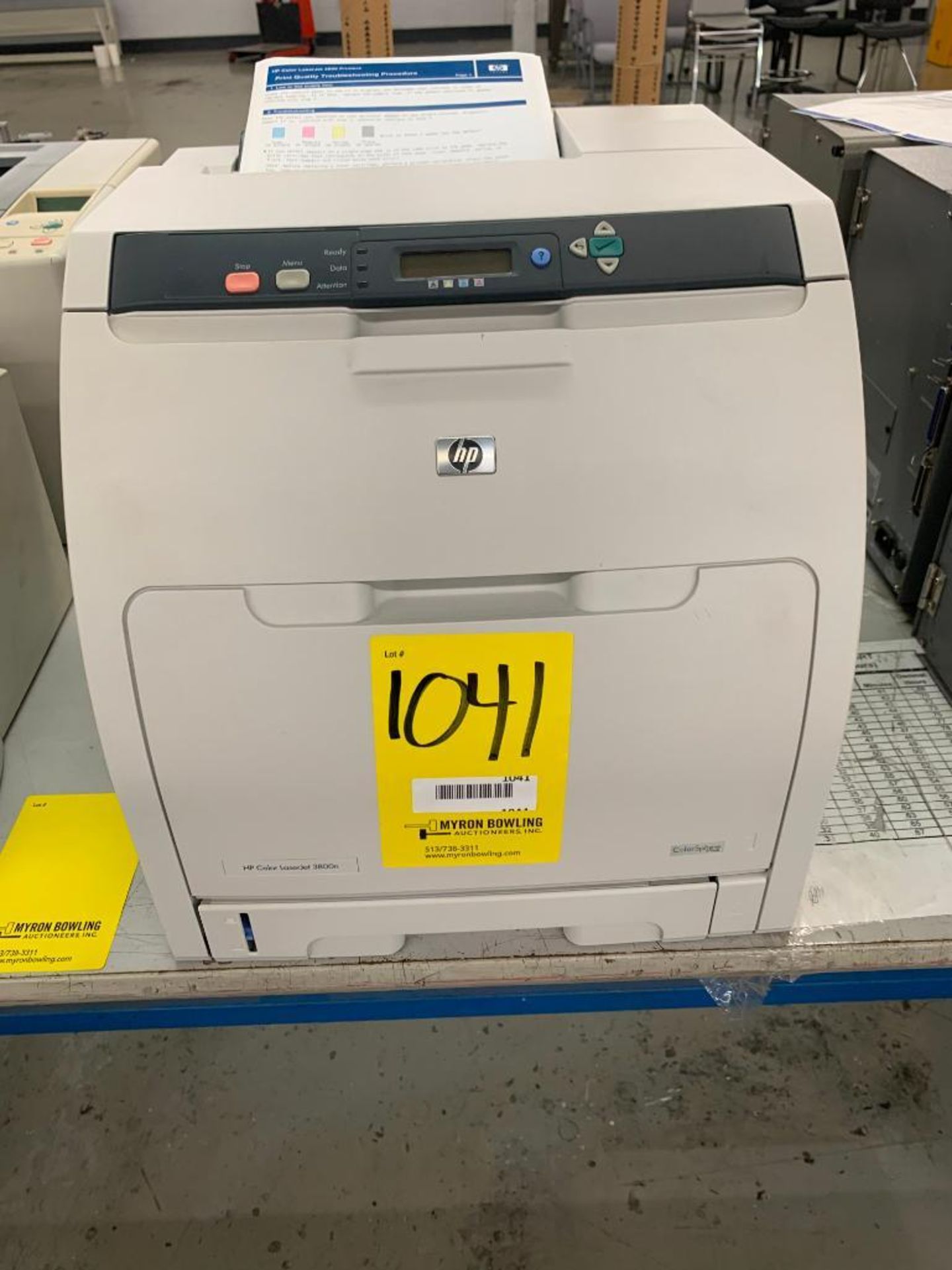 HP LASER JET 3800N PRINTER/COPIER