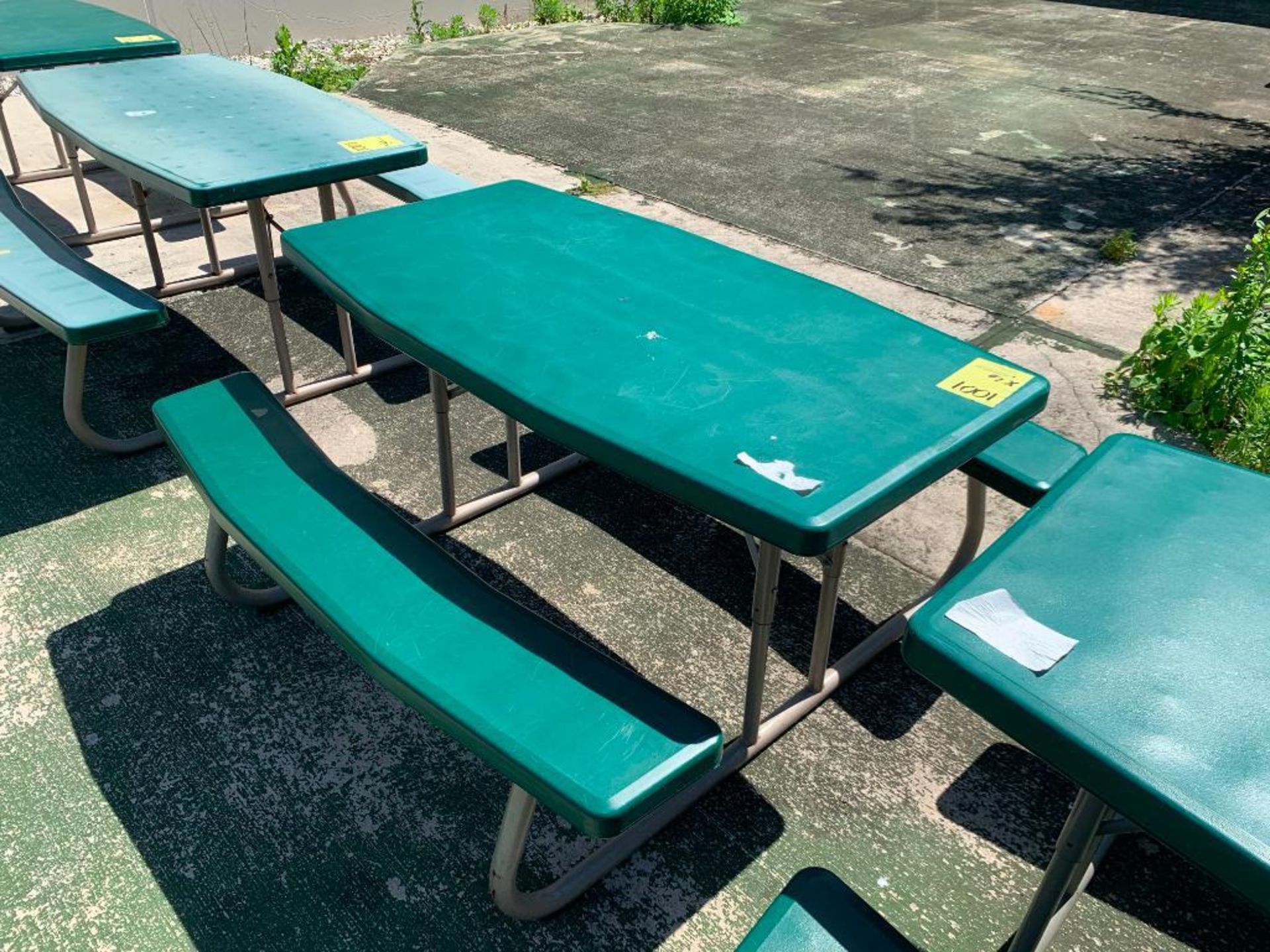 (5) FOLDING PICNIC TABLES, 56'' X 30'' & 72'' X 30'' - Image 4 of 6