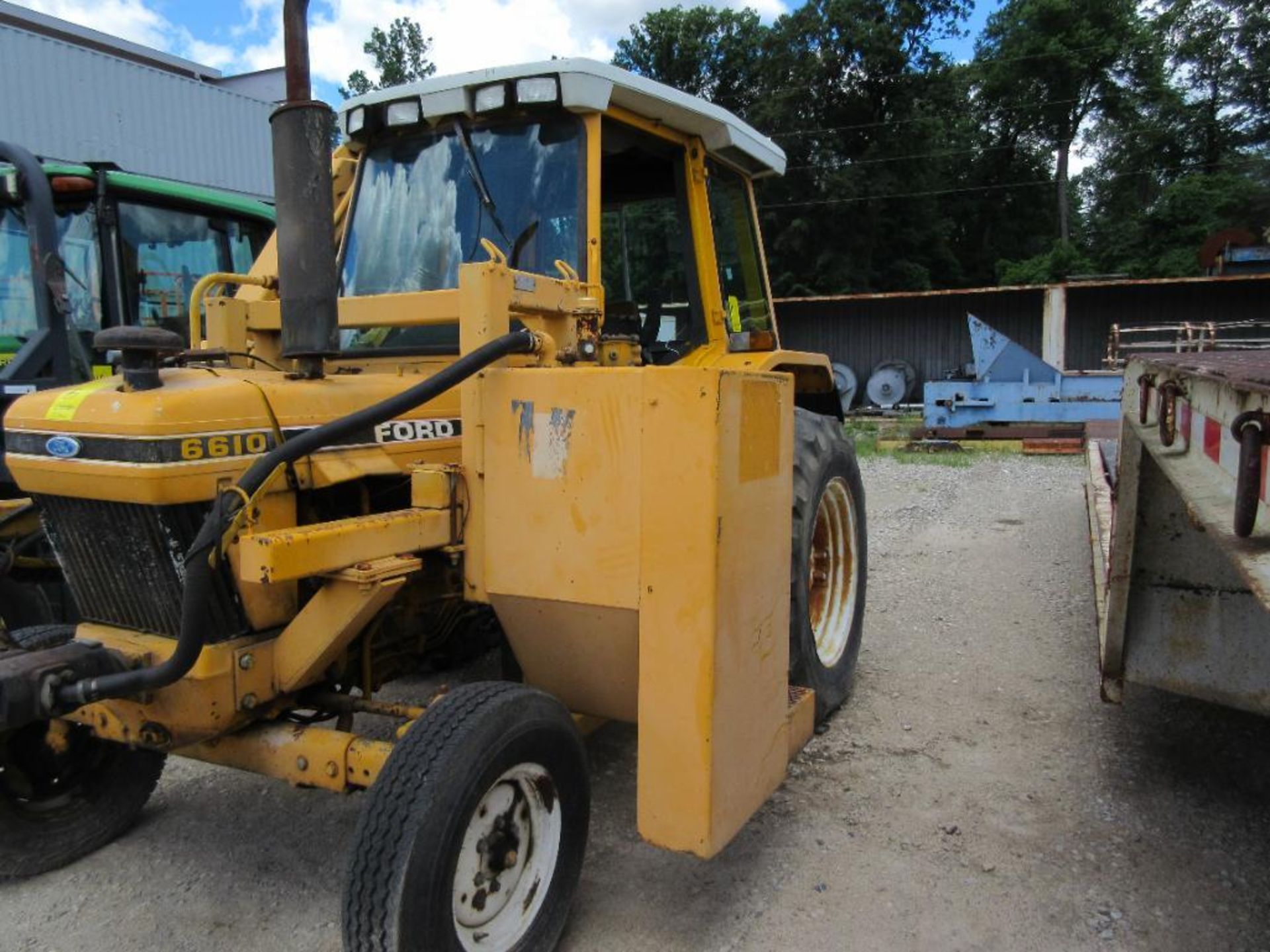 FORD 6610 TRACTOR WITH ALAMO A-BOOM 02590 SIDE ARM MOWER, 3,753 HOURS - Image 3 of 6