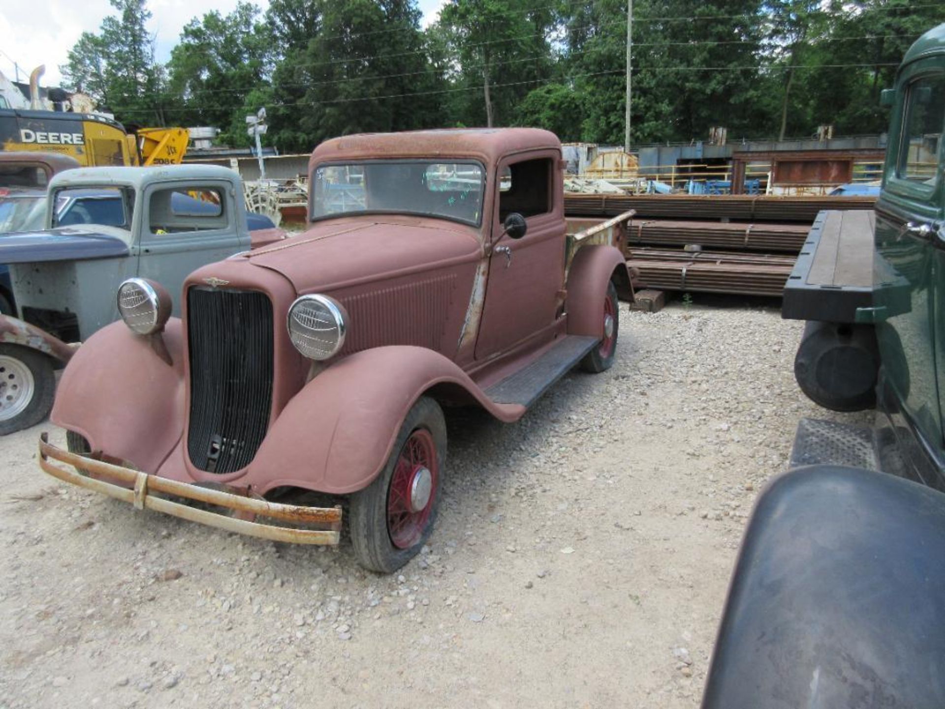 1935 DODGE PICKUP TRUCK, VIN# 803457, SUICIDE DOORS, ALL STEEL FRAME, (HAS TITLE)