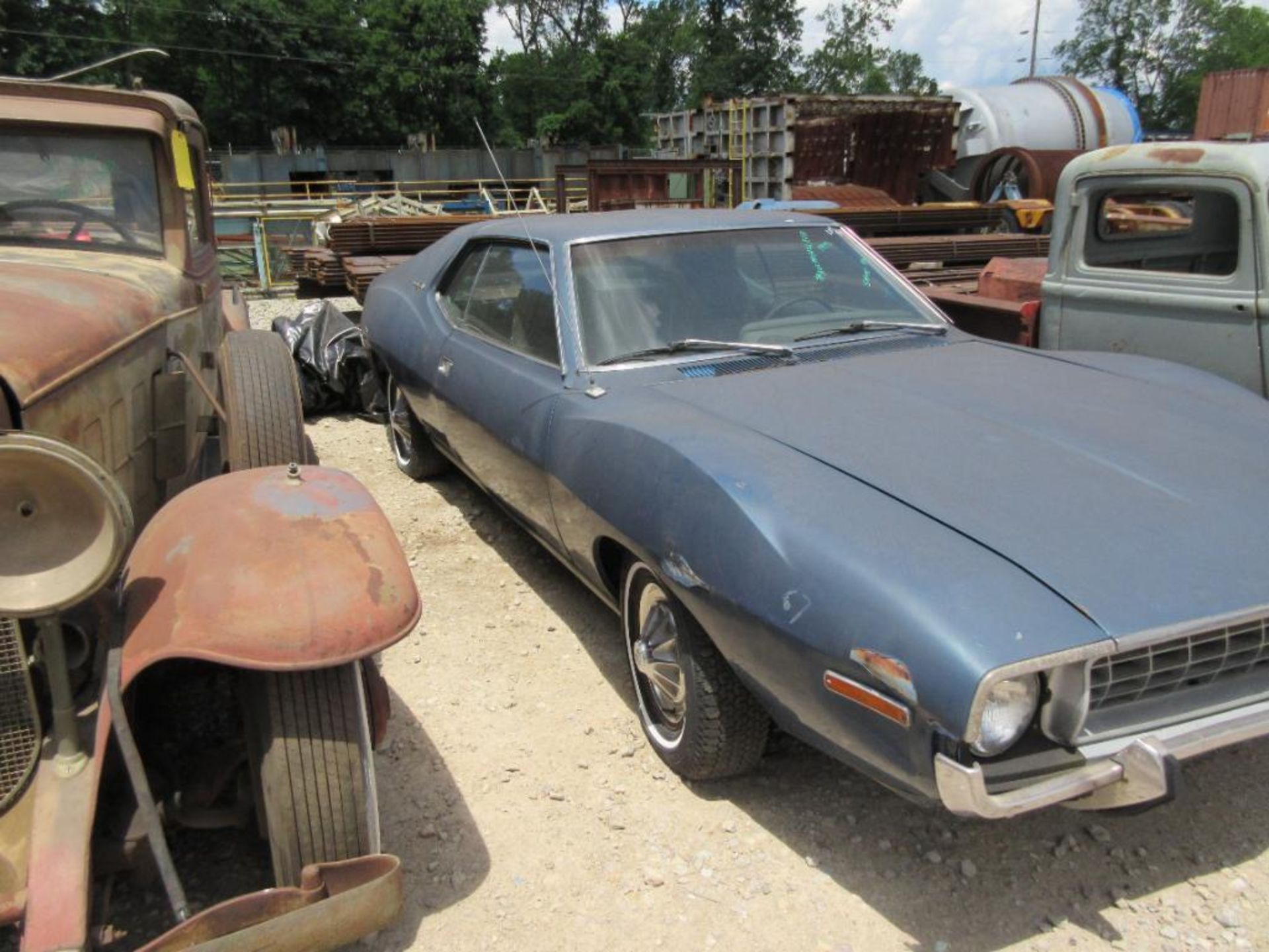 1972 AME JAVELIN, VIN# A2C797H268139, V8 ENGINE (DOES NOT RUN, HAS SALVAGE TITLE)