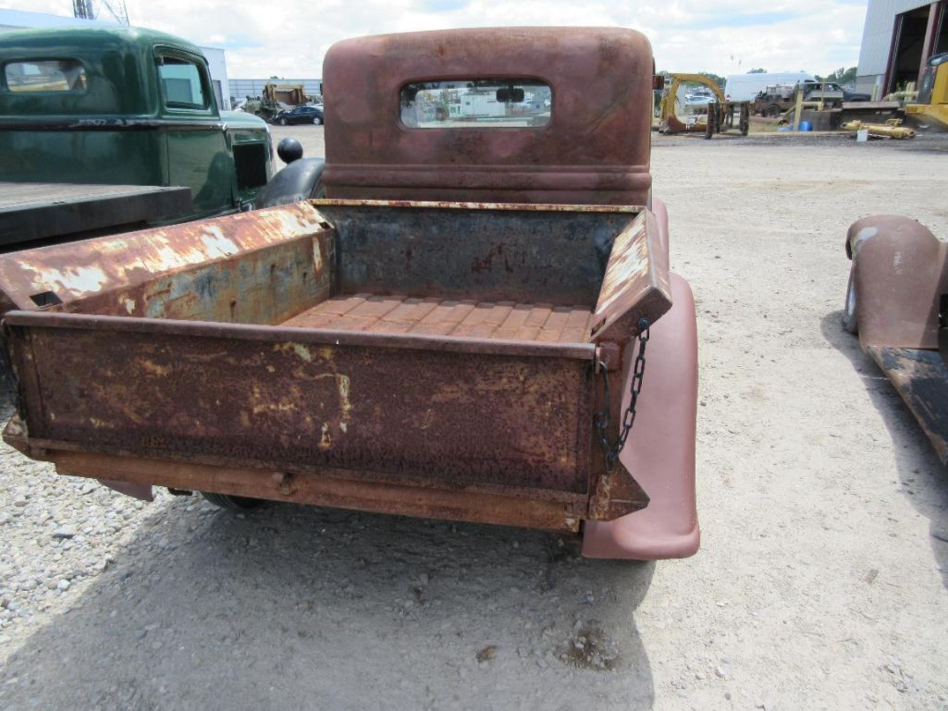 1935 DODGE PICKUP TRUCK, VIN# 803457, SUICIDE DOORS, ALL STEEL FRAME, (HAS TITLE) - Image 4 of 24