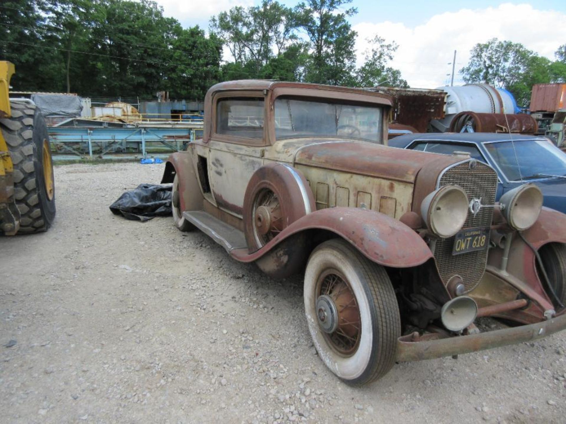 1931 CADILLAC COUPE, 1ST V8 TYPE ENGINE MANUFACTURED, (HAS TITLE) - Image 2 of 17