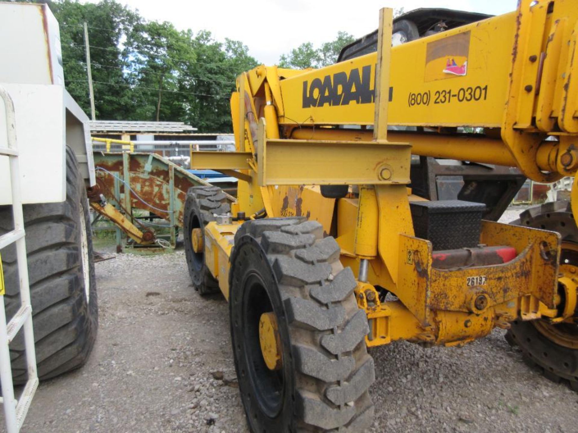 JCB 508C TELEHANDLER, 1300X24 SOLID TIRES, 8,000 LB. CAPACITY, VIN# SLP508COYE0586843, 4-WHEEL - Image 3 of 6