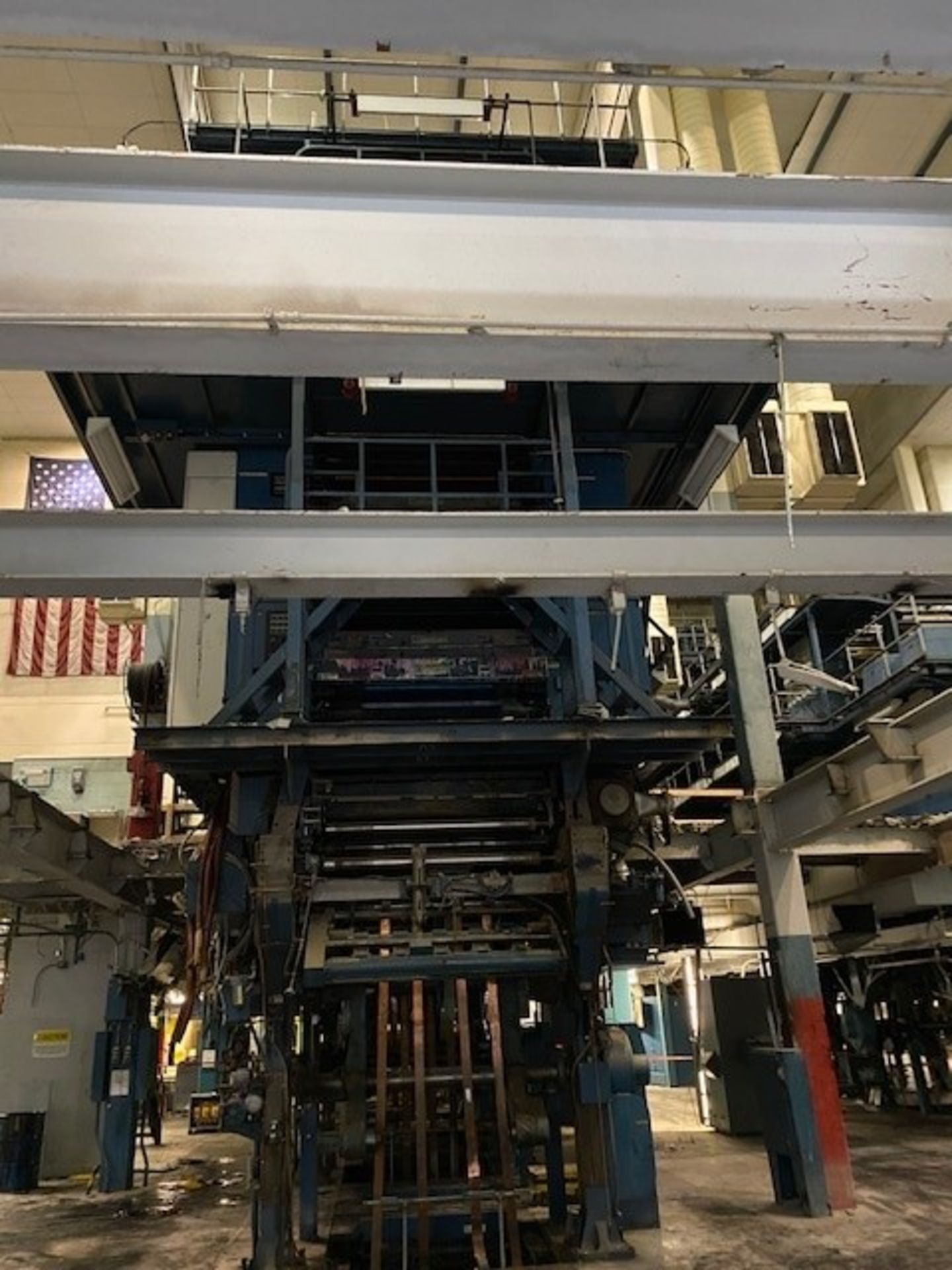 (4) TKS M-72 ELEVEN UNIT OFFSET PRINTING PRESSES W/TOP COLOR 6000 - SOME COMPONENTS REMOVED, (68) - Image 21 of 24