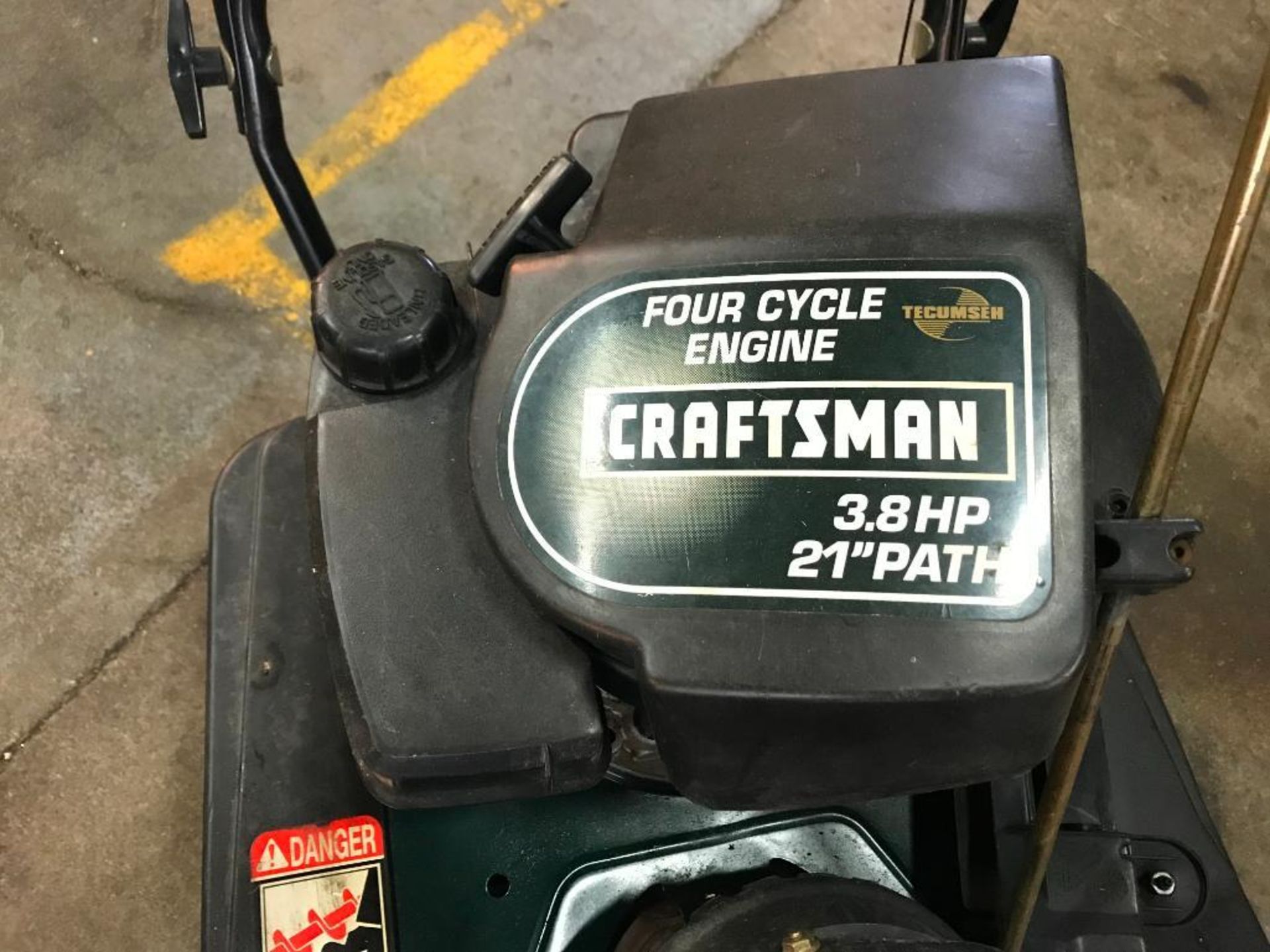 CRAFTSMAN SNOW BLOWER; 4-CYCLE ENGINE, 3.8 HP, 21'' PATH - Image 3 of 3