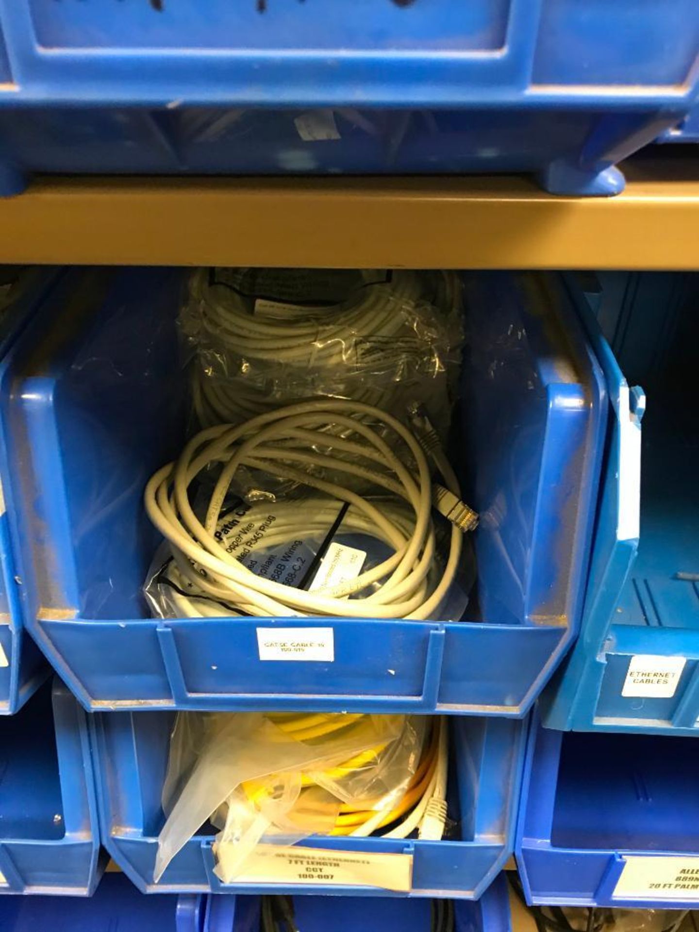 (2) SHELVES OF ASSORTED CABLE & WIRE - Image 3 of 6