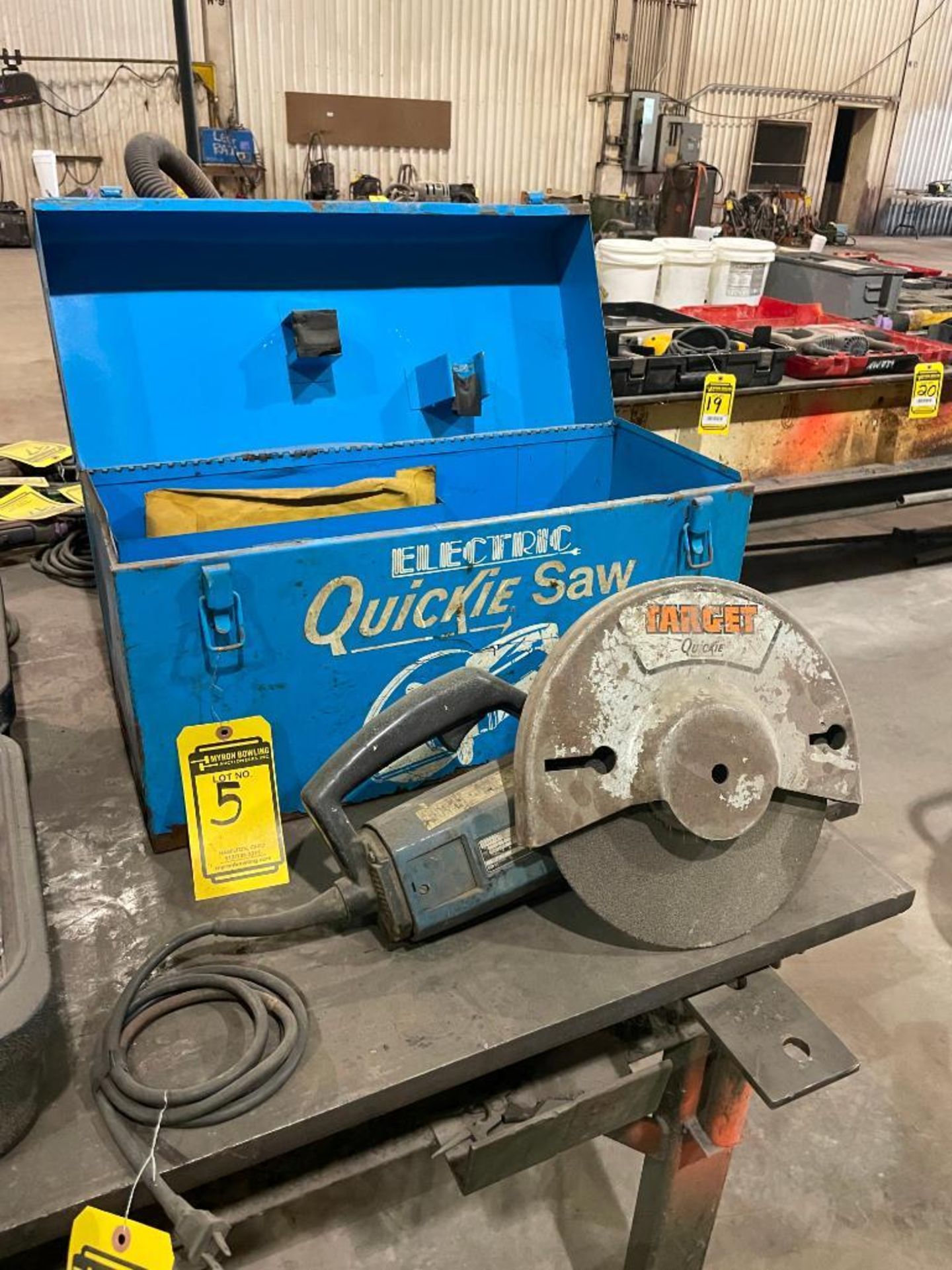 TARGET QUICKIE ELECTRIC CIRCULAR SAW, 12'' BLADE