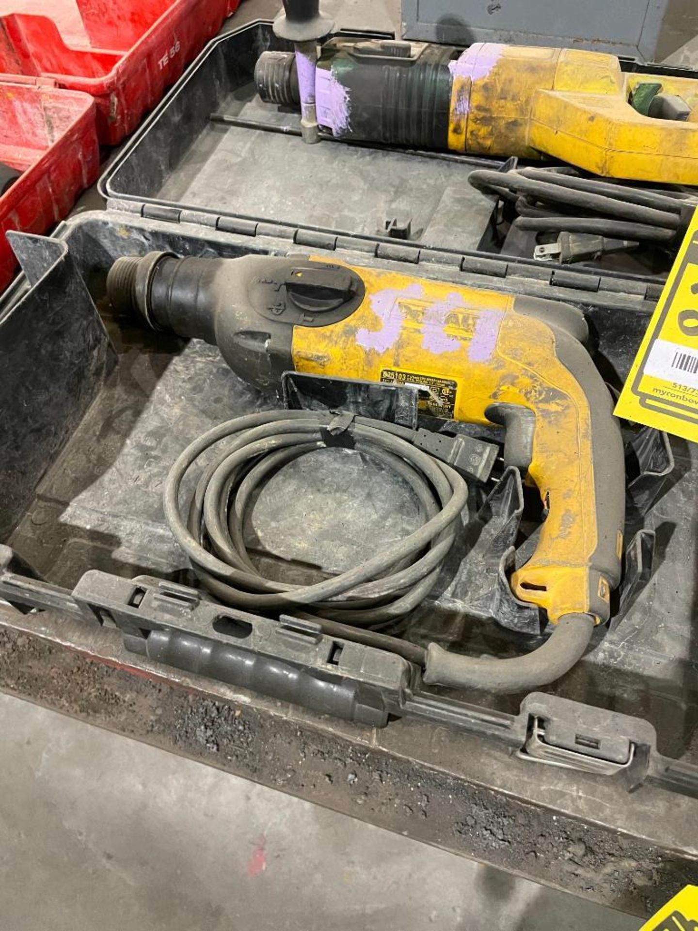 DEWALT HAMMER DRILL, MODEL D25103, 1'' DRIVE