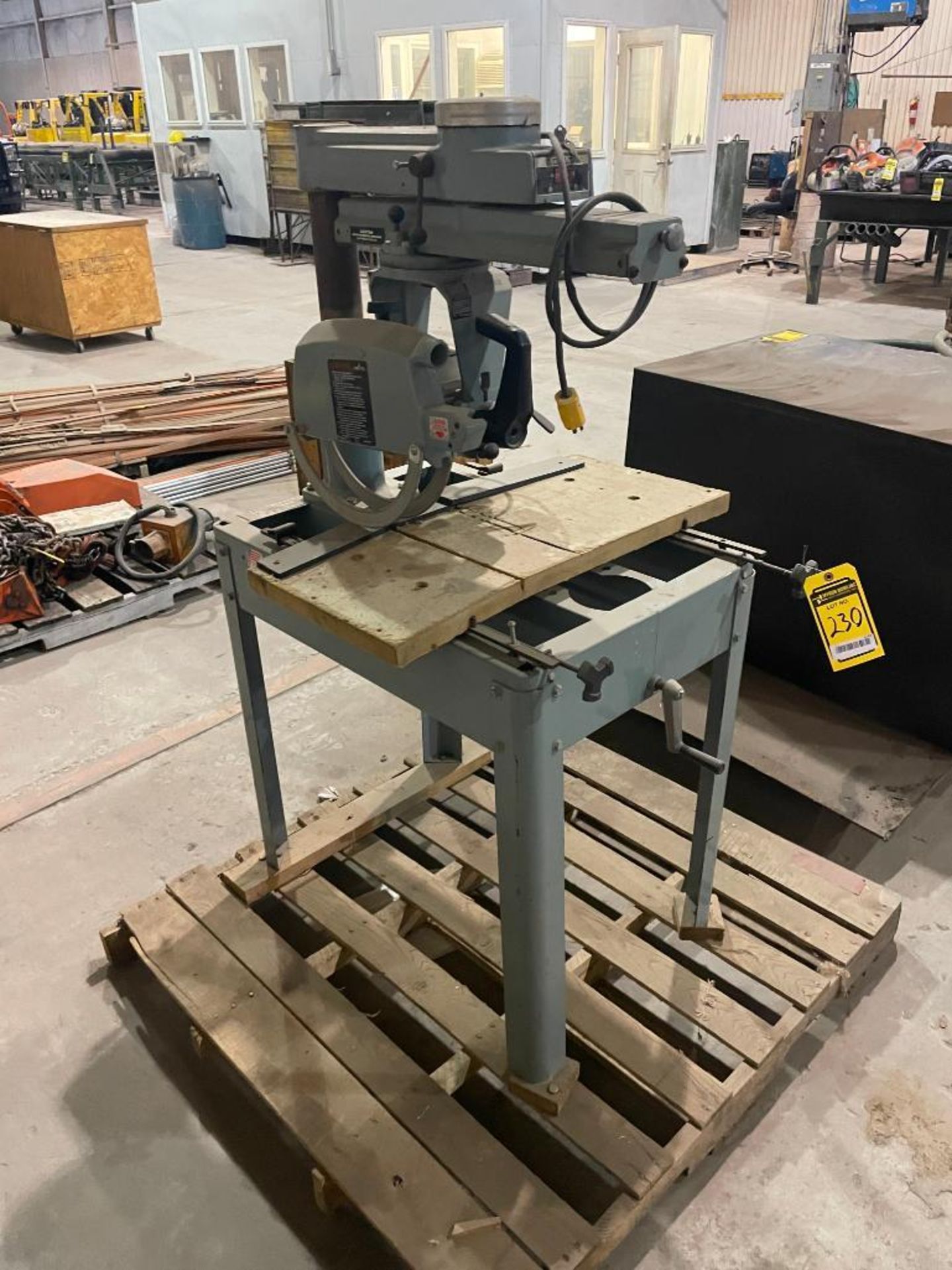 DELTA RADIAL SAW, 2-HP, 1-PH - Image 2 of 2