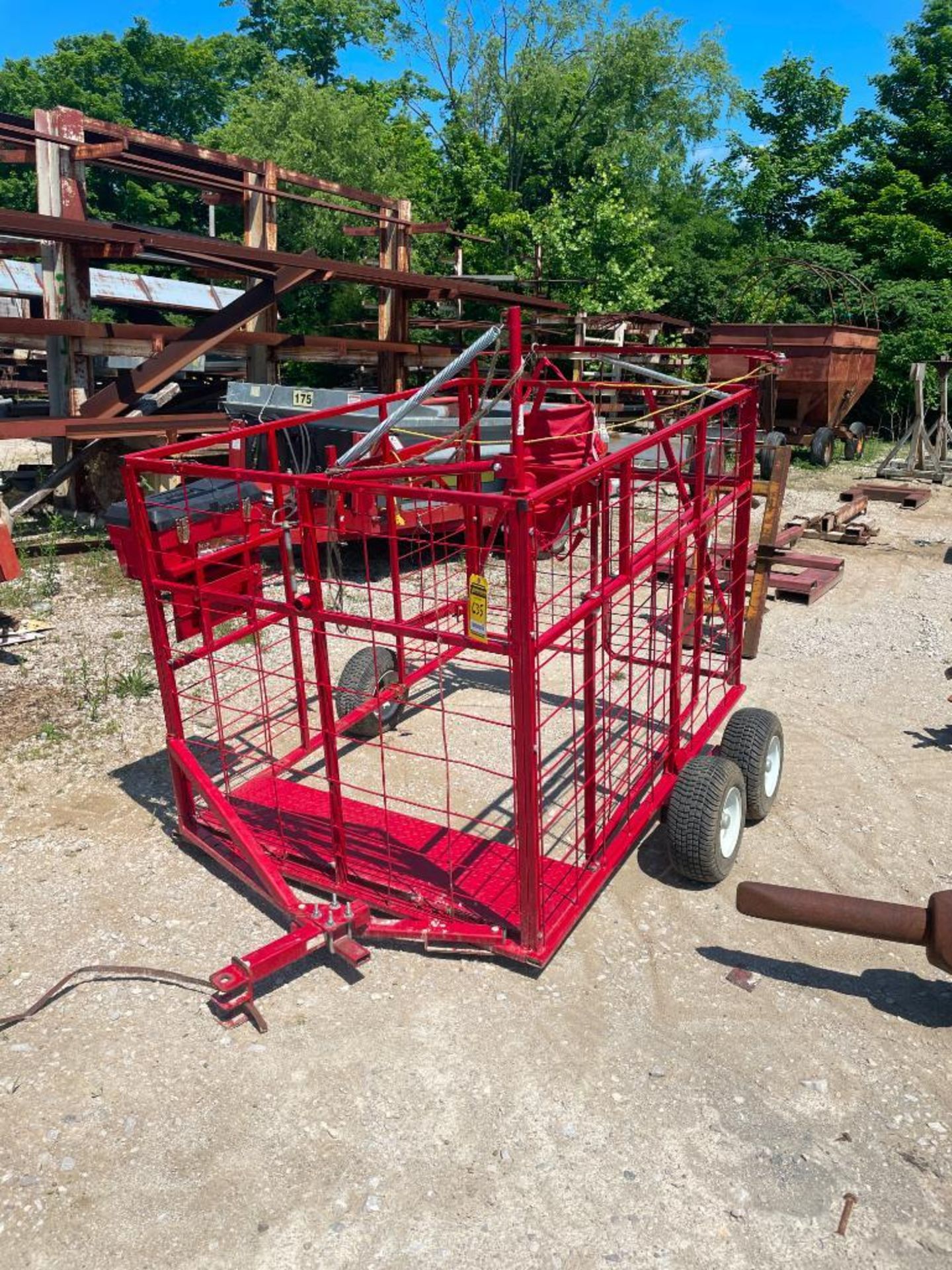 CALF CATCHER TOW BEHIND WEANING SYSTEM