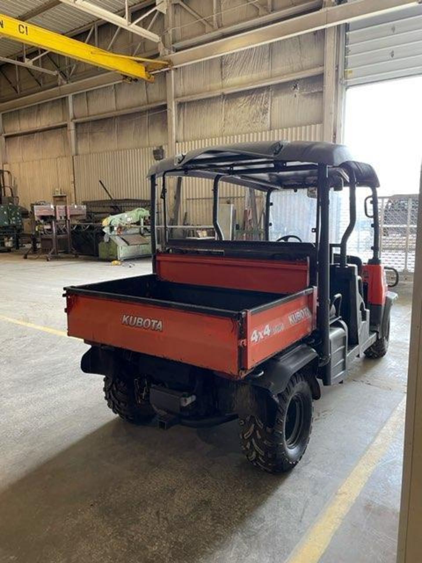 KUBOTA RTV1140 CPX DIESEL UTILITY VEHICLE, 2-ROW COLLAPSIBLE SEATING, CANOPY WITH FRONT - Image 3 of 7