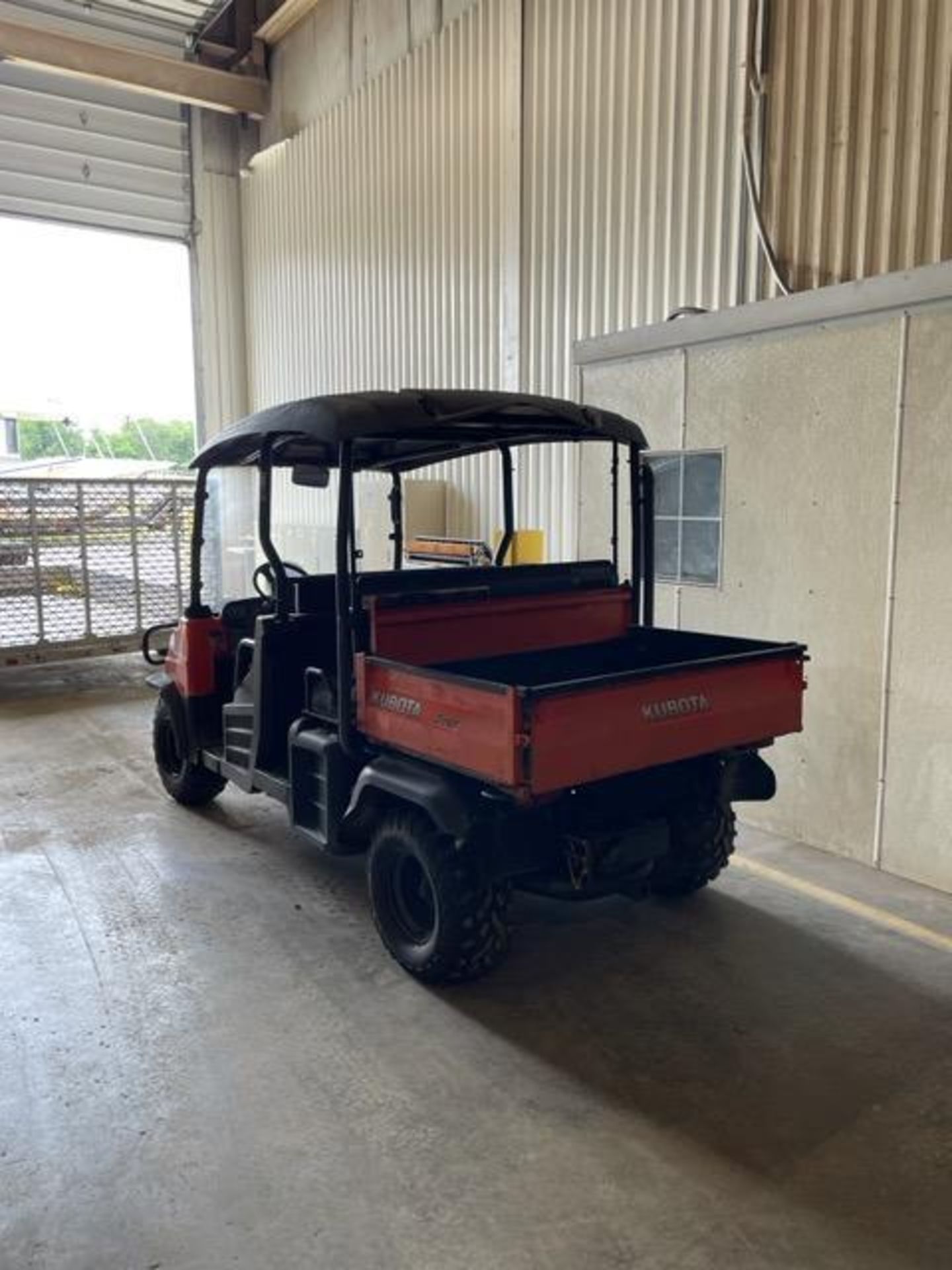 KUBOTA RTV1140 CPX DIESEL UTILITY VEHICLE, 2-ROW COLLAPSIBLE SEATING, CANOPY WITH FRONT - Image 4 of 7