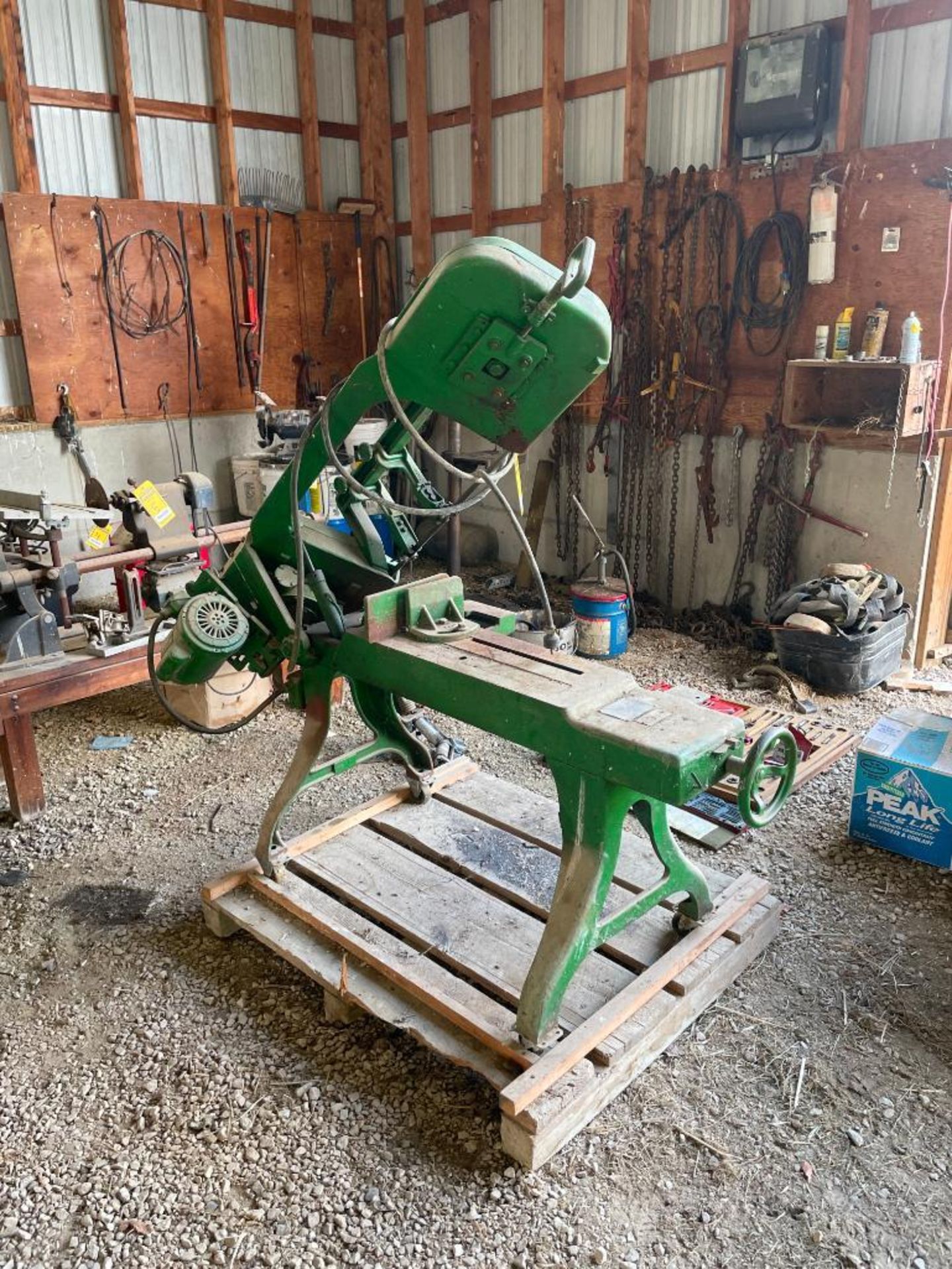 KALAMAZOO HORIZONTAL DROP BAND SAW, 18'' CUTTING JAW - Image 2 of 2