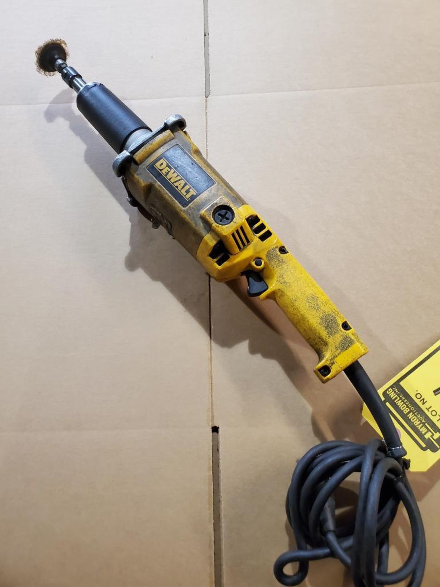 DEWALT 2'' DIE GRINDER, MODEL DW888, S/N 933986, TYPE 3, 120-VOLTS, 50/60 HZ